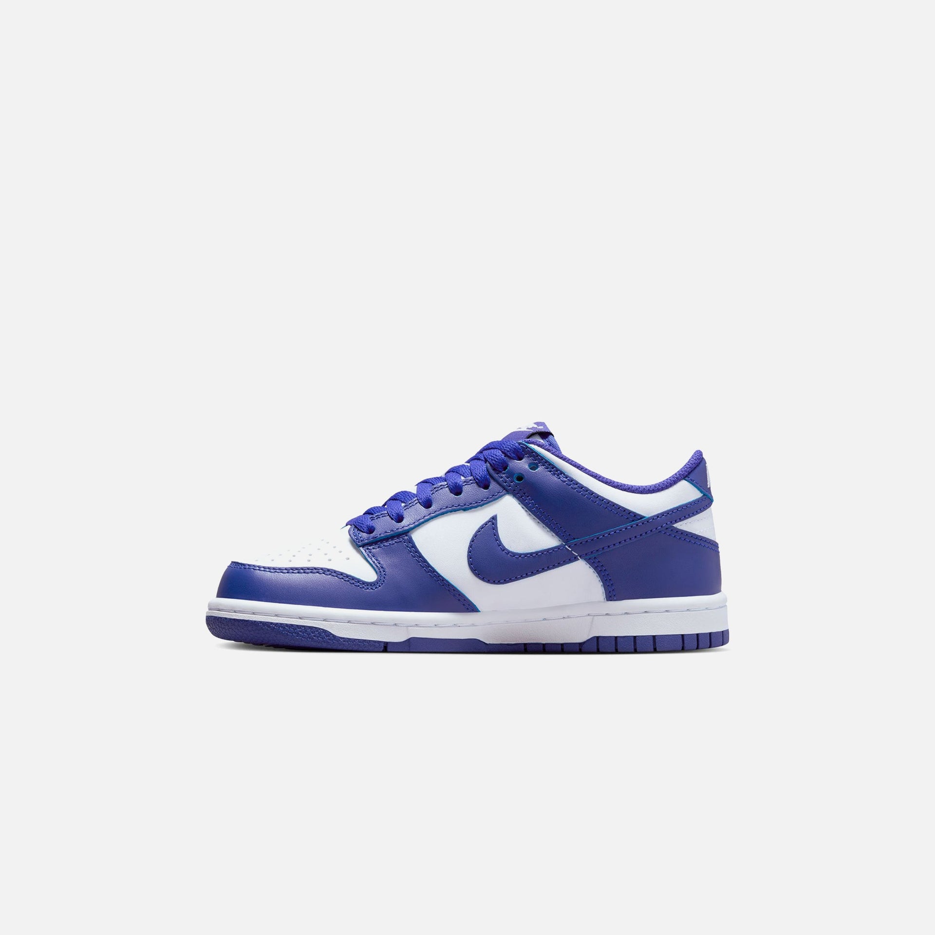 Nike Dunk Low - White / Concord / University Red