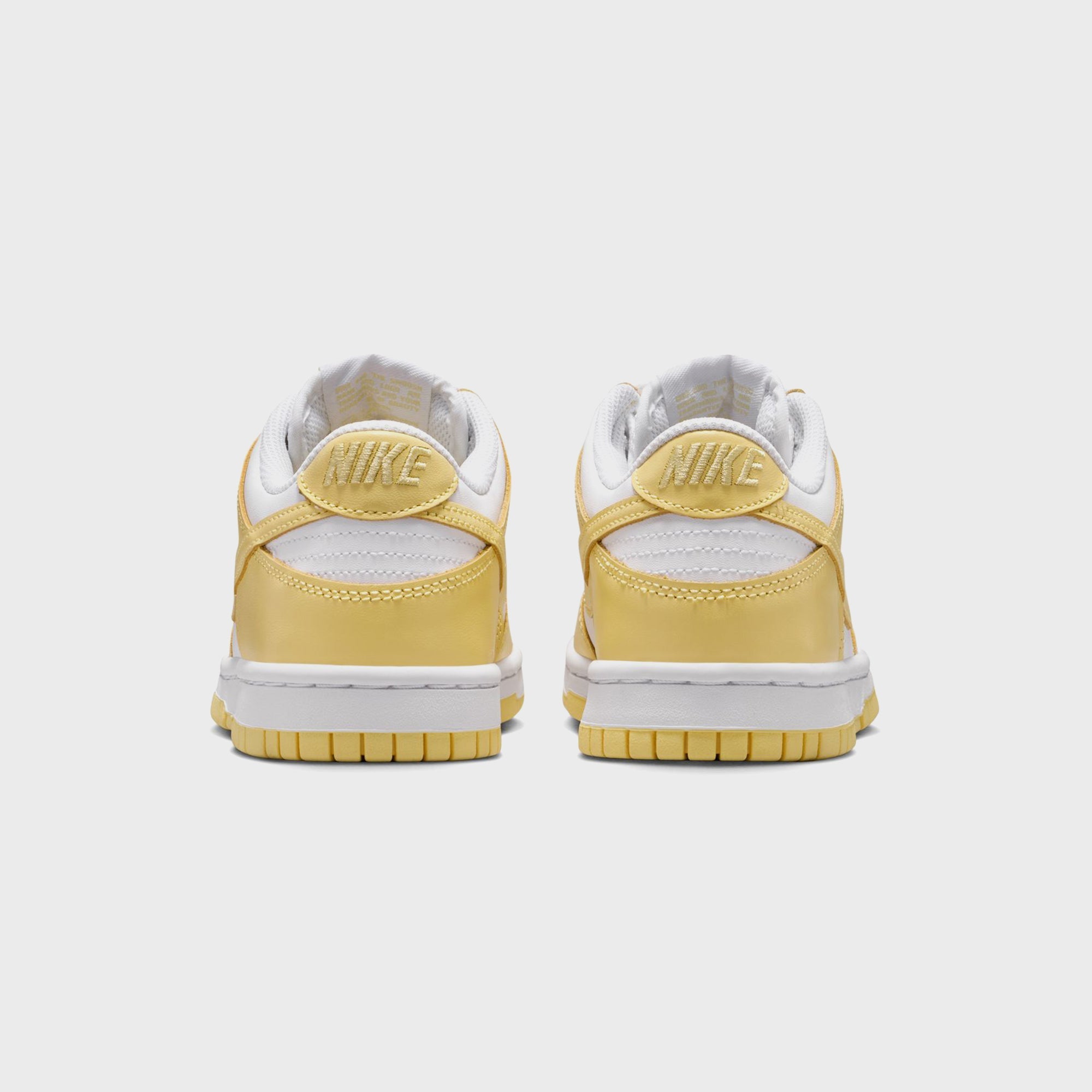 Nike GS Dunk Low - White / Soft Yellow – Kith Canada