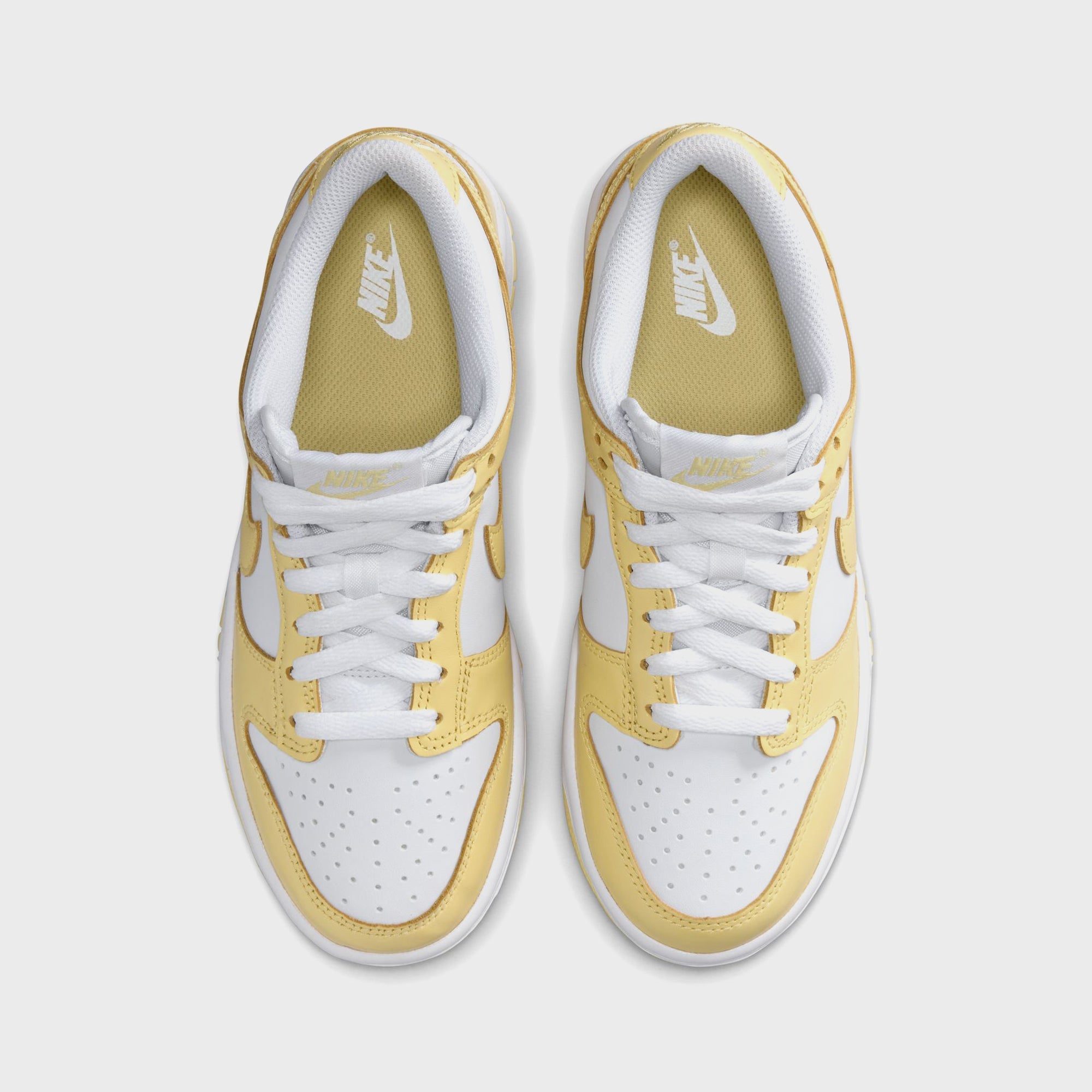 Nike GS Dunk Low - White / Soft Yellow – Kith Canada