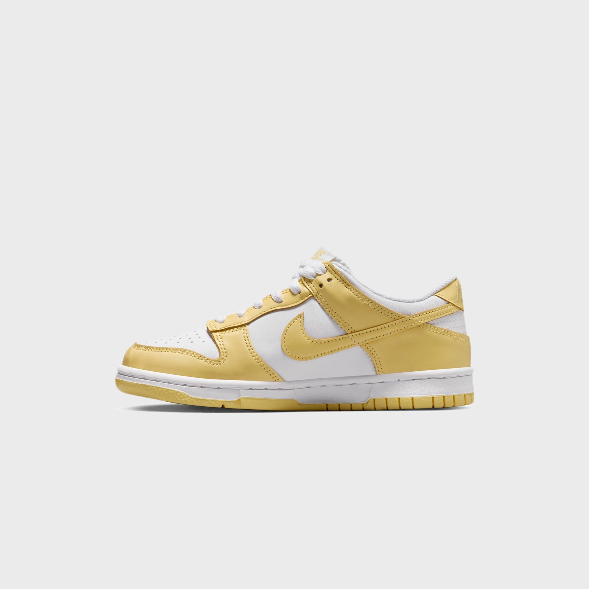 Nike GS Dunk Low - White / Soft Yellow – Kith Canada