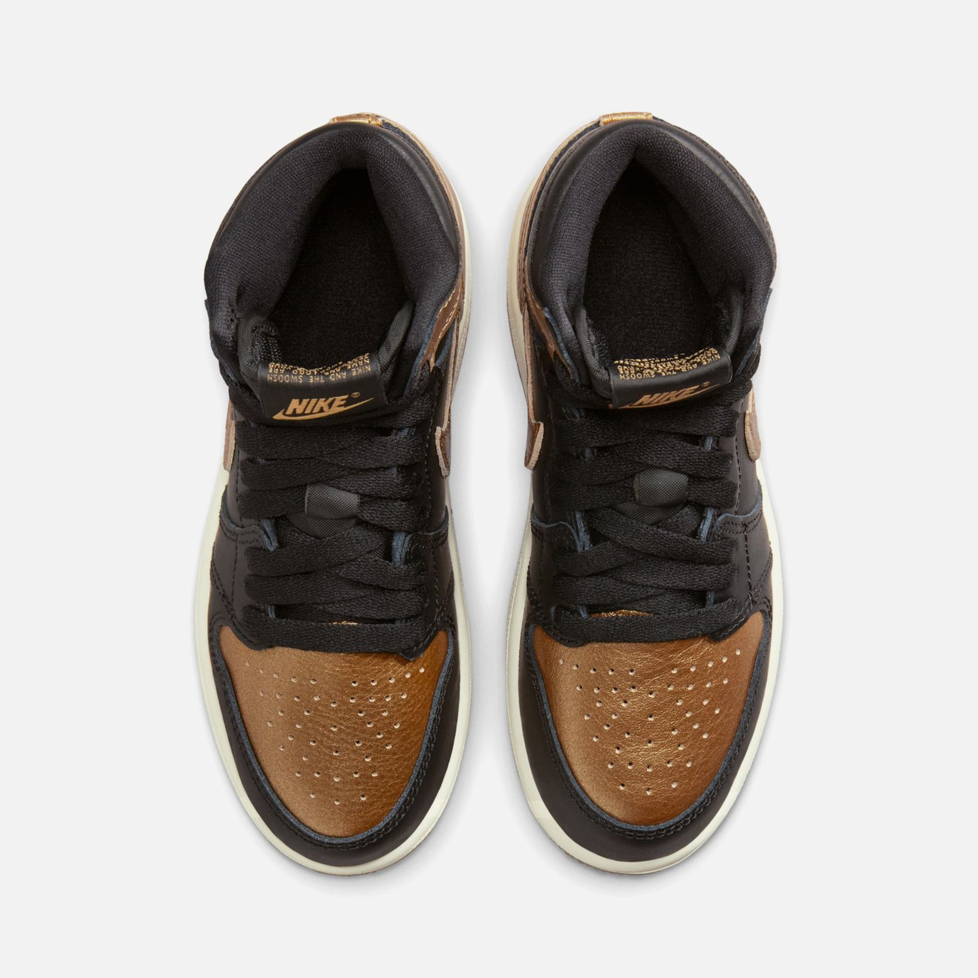 Jordan PS Air Jordan 1 Retro High OG - Black / Metallic Gold / Sail