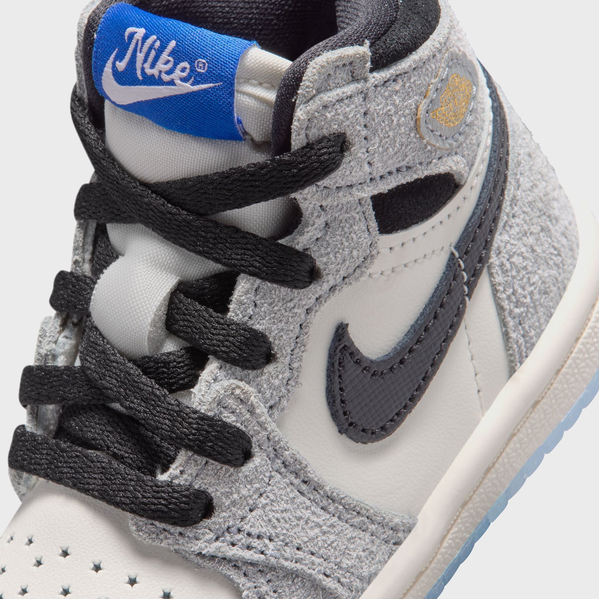 Jordan TD Air Jordan 1 Retro High OG - Cool Grey / Black / Sail / Game Royal / White