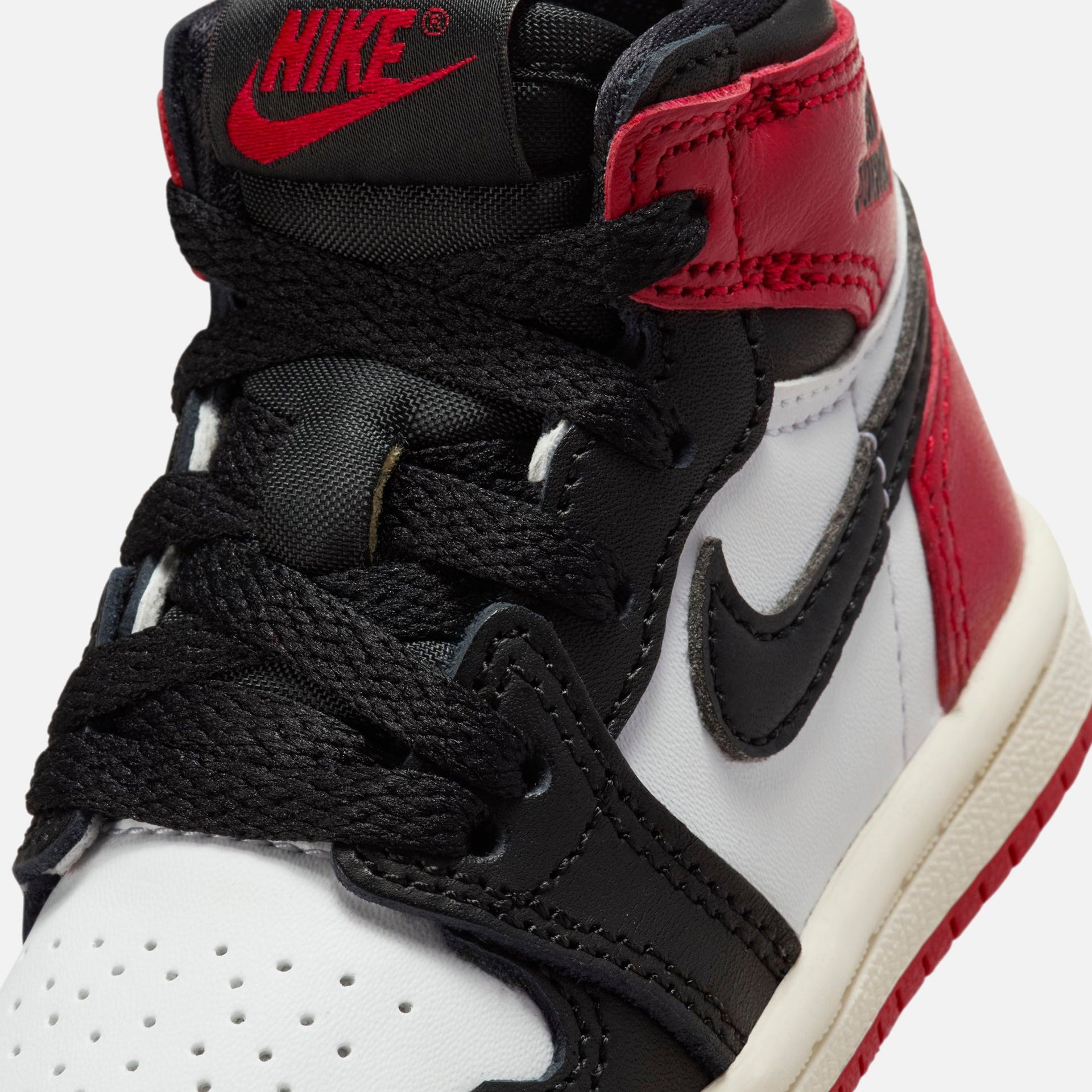 Jordan TD Air Jordan 1 Retro High OG - Black / Varsity Red