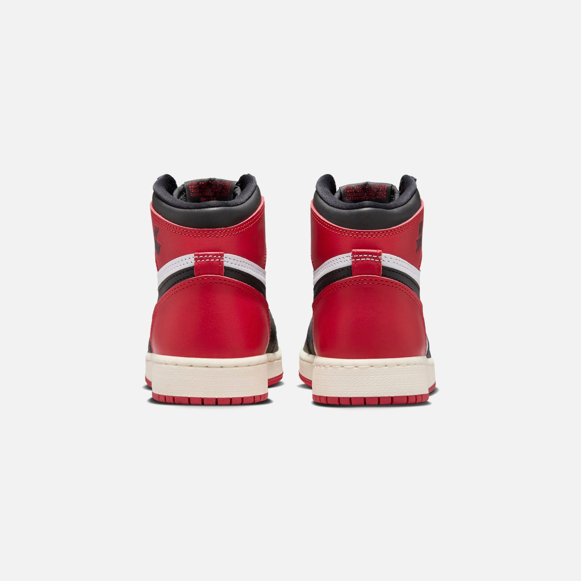 Jordan GS Air Jordan 1 Retro High OG - Black / Black / Varsity Red / White