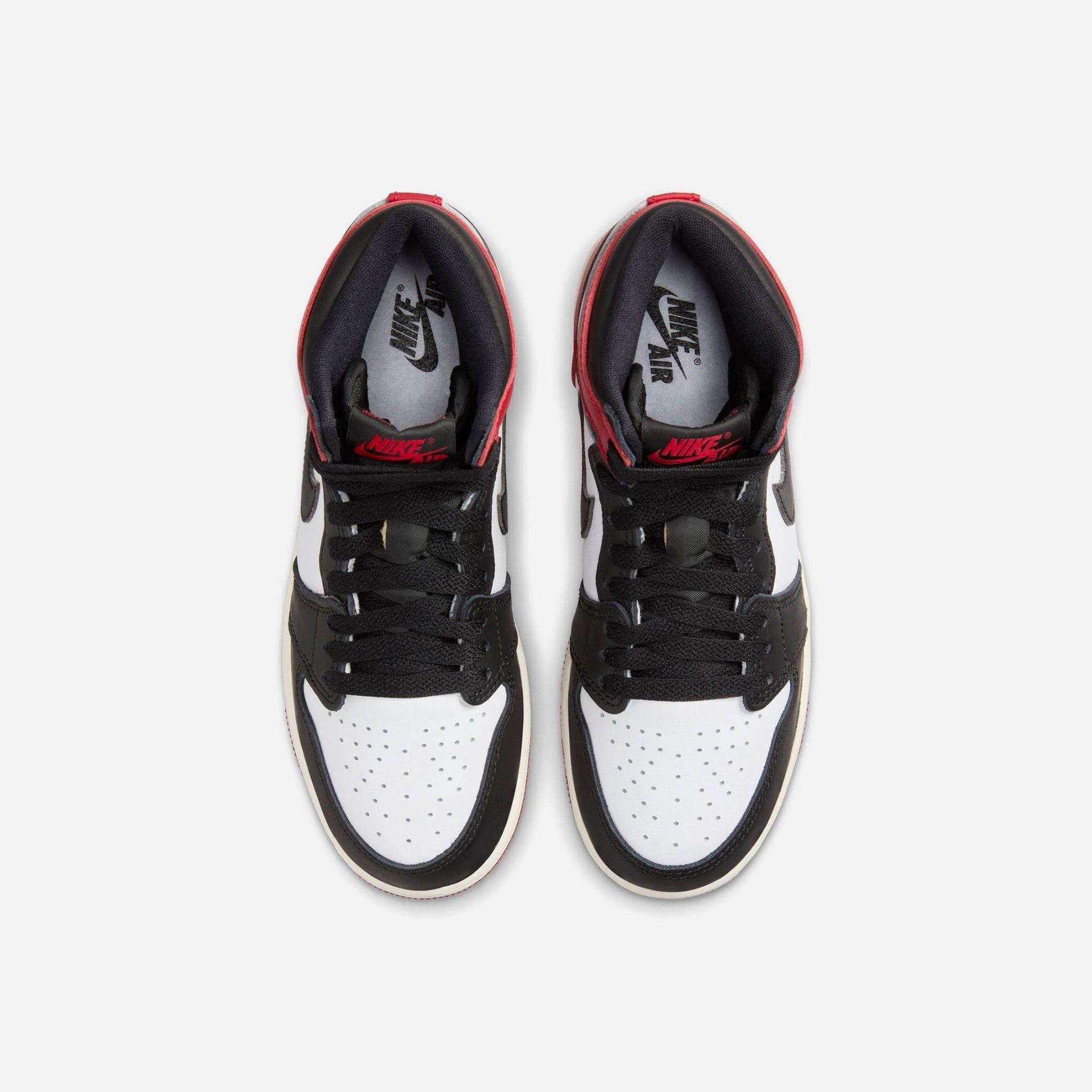 Jordan GS Air Jordan 1 Retro High OG - Black / Black / Varsity Red / White
