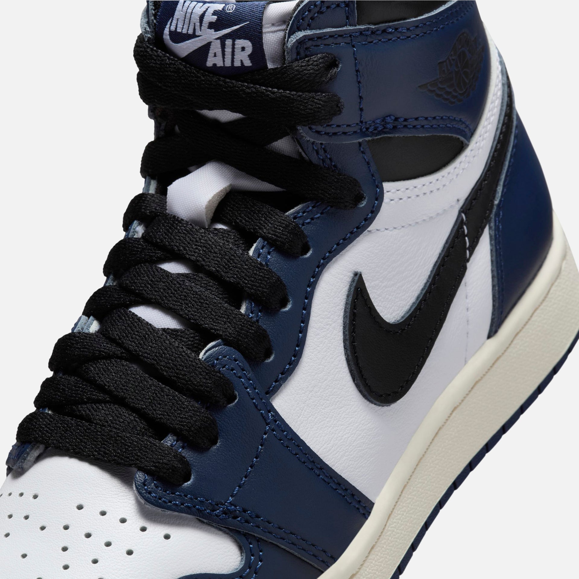 Jordan GS Air Jordan 1 Retro High OG - Midnight Navy / Black