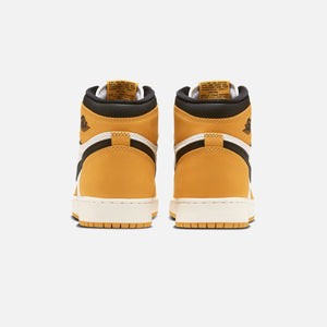 Nike GS Air Jordan 1 Retro High OG RMSTD  - Yellow Ochre / Black / Sail