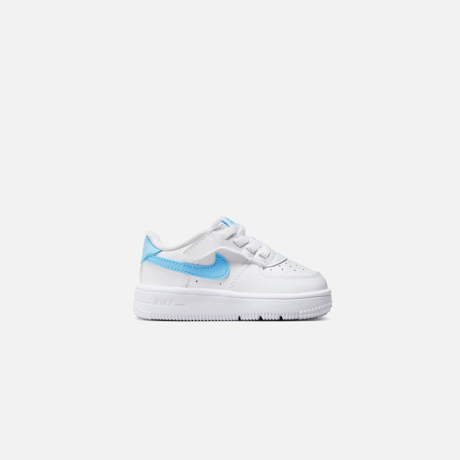 Nike TD Force 1 Low Easyon - White / Aquarius Blue / White