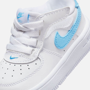 Nike TD Force 1 Low Easyon - White / Aquarius Blue / White