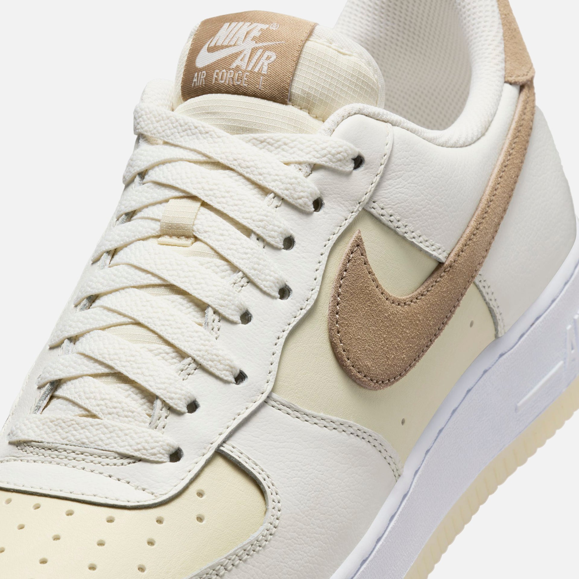 Nike Air Force 1 `07 Lv8 Low - Sail / Khaki / Coconut Milk / White