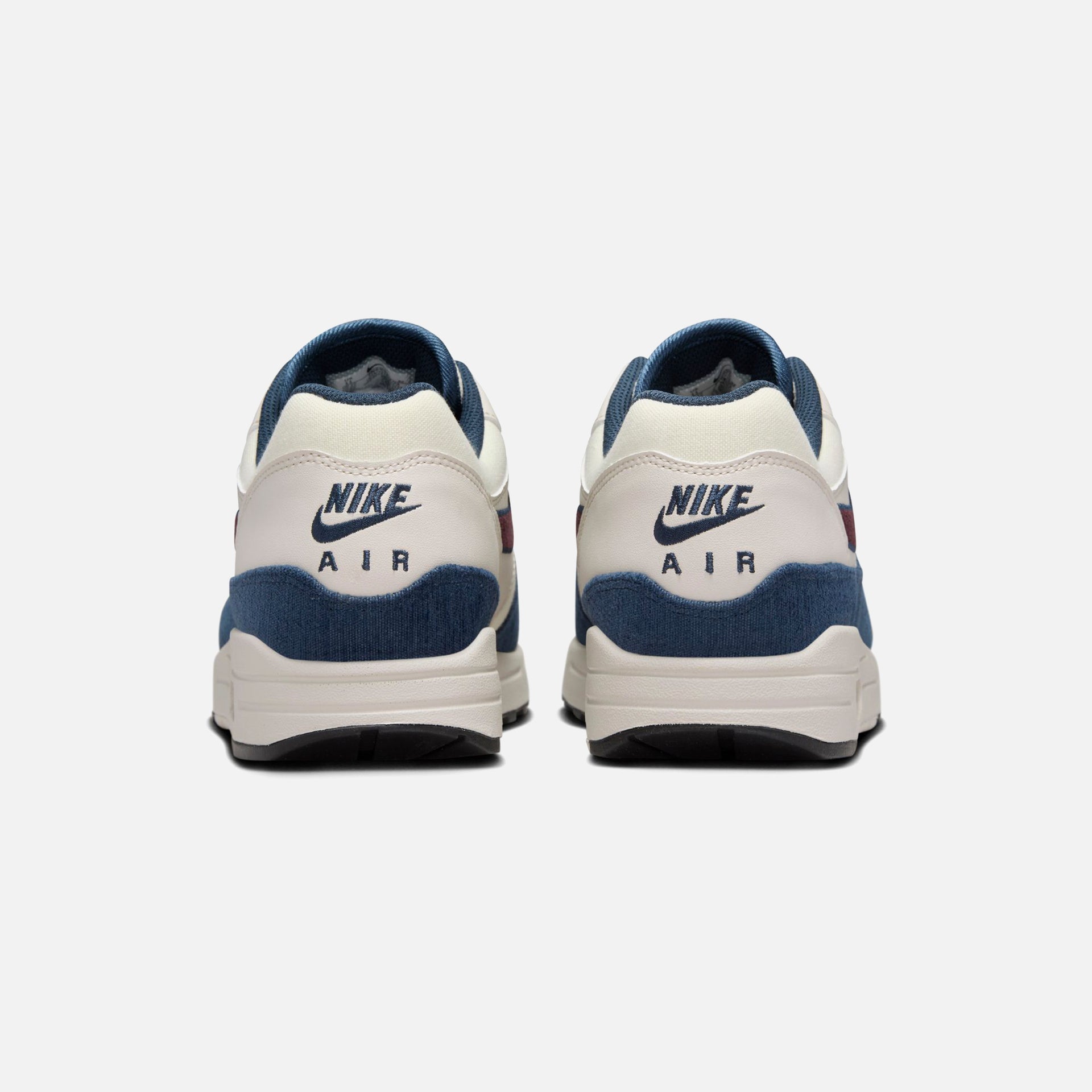 Nike Air Max 1 - Coconut Milk / Armoury Navy / Light Orewood Brown / Burgundy Crush