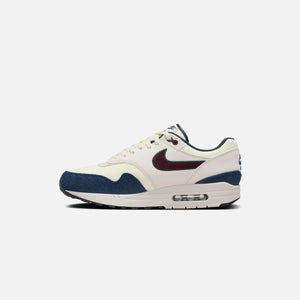 Nike Air Max 1 - Coconut Milk / Armoury Navy / Light Orewood Brown / Burgundy Crush