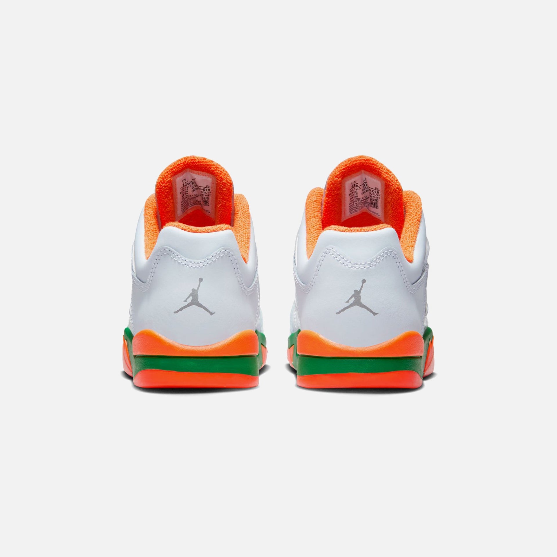 Jordan GS Air Jordan 5 Retro Low - Football Grey / Brilliant Orange