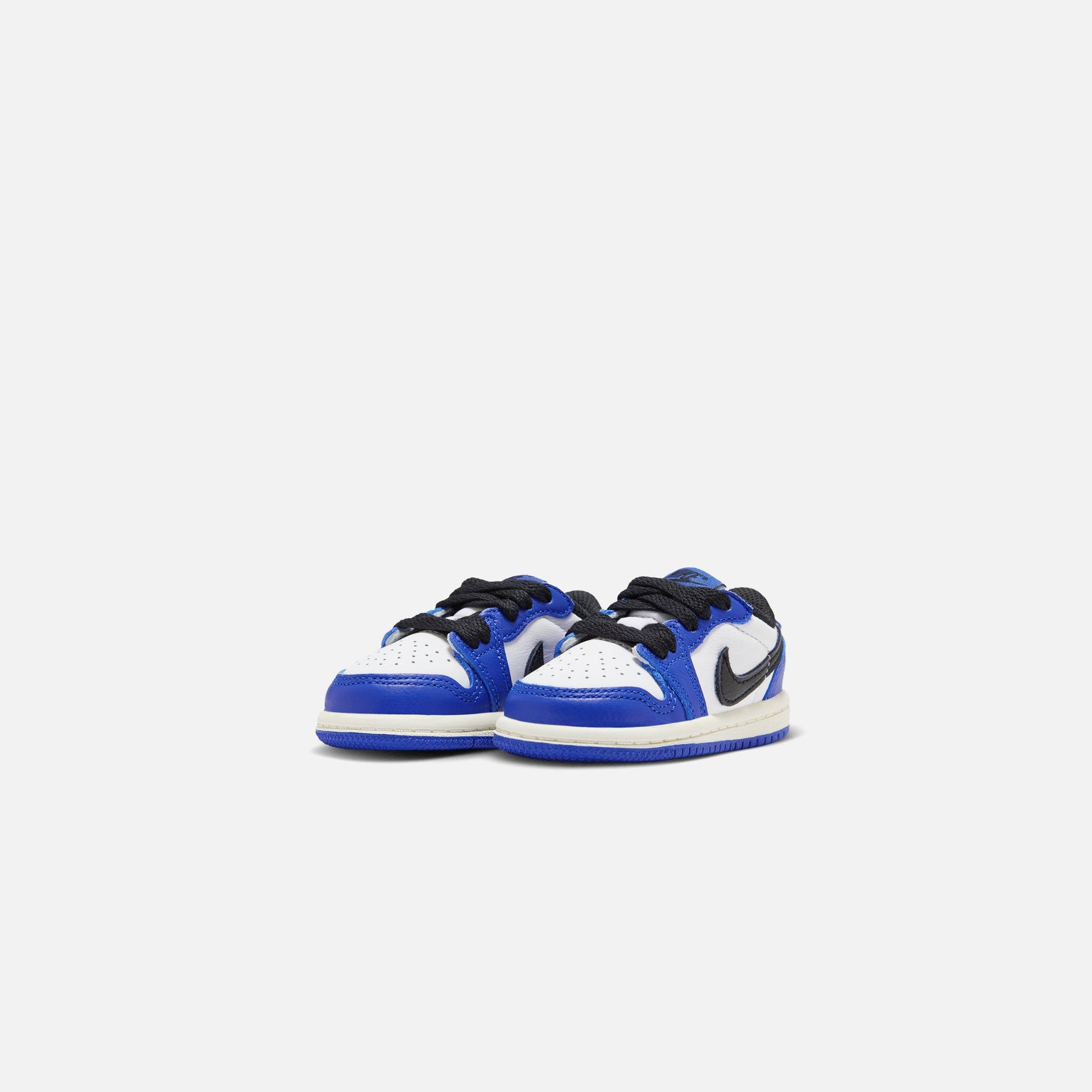 Jordan TD Air Jordan 1 Retro Low OG - White / Black / Game Royal / Sail