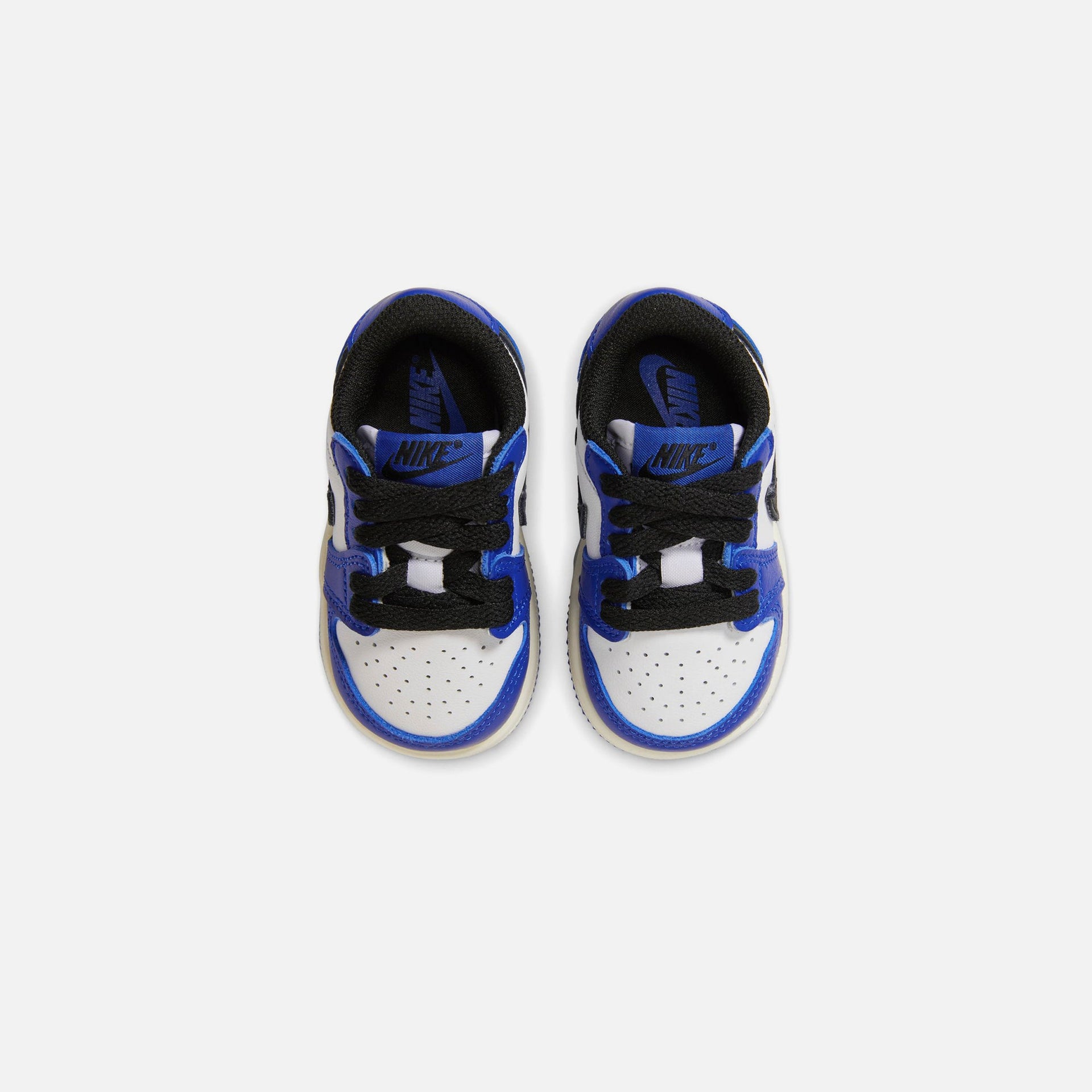 Jordan TD Air Jordan 1 Retro Low OG - White / Black / Game Royal / Sail
