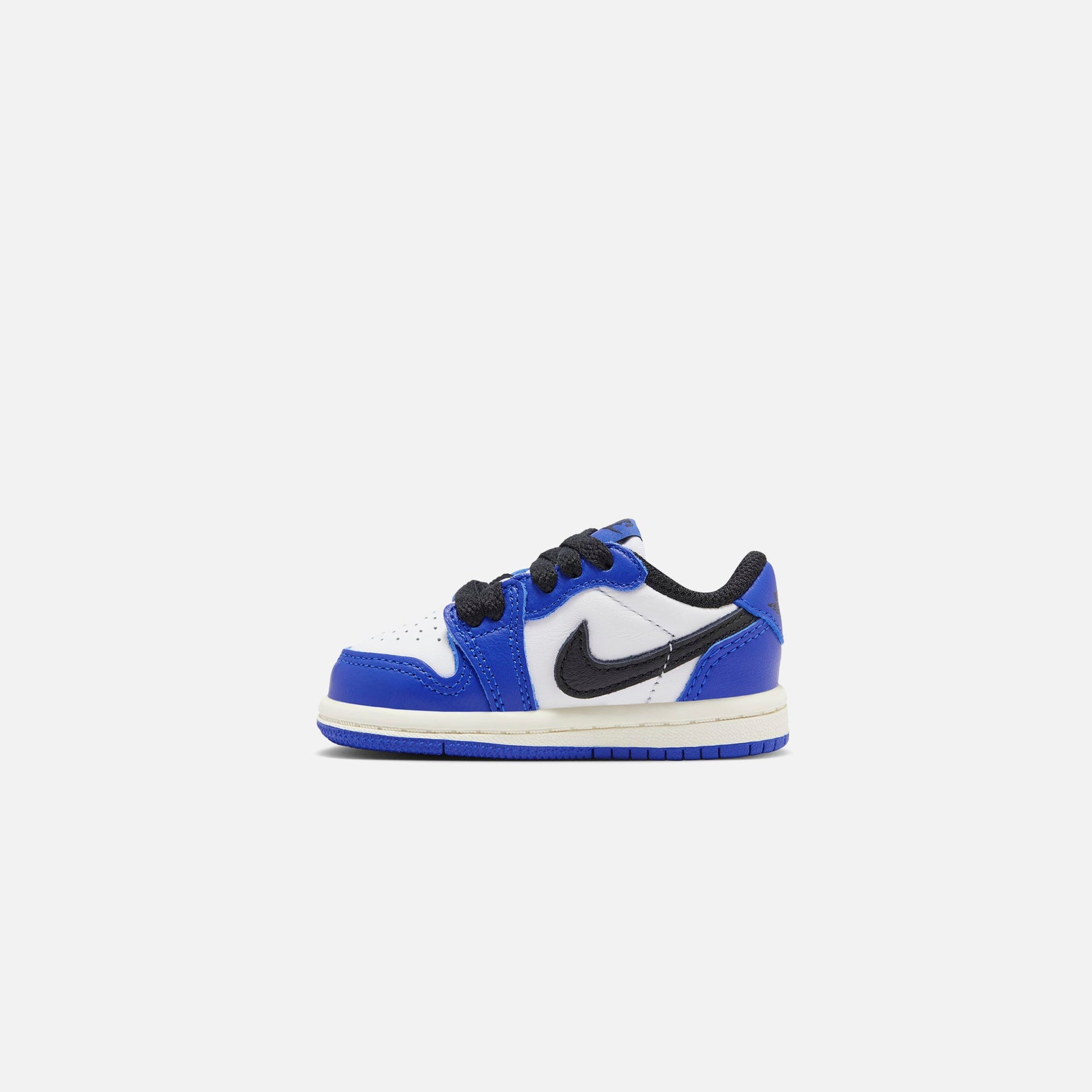 Jordan TD Air Jordan 1 Retro Low OG - White / Black / Game Royal / Sail