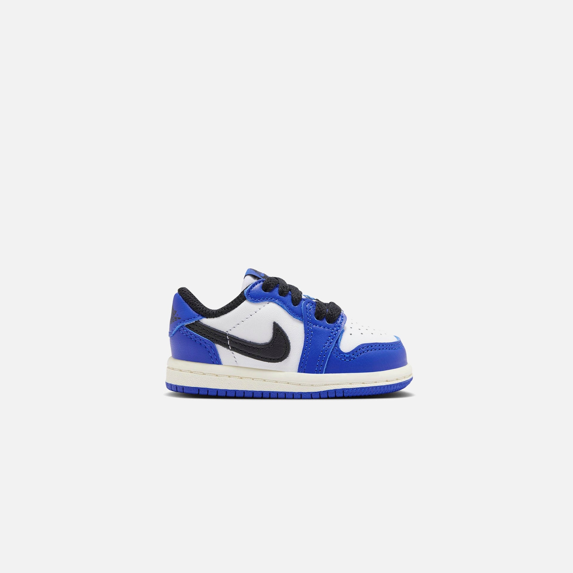 Jordan TD Air Jordan 1 Retro Low OG - White / Black / Game Royal / Sail
