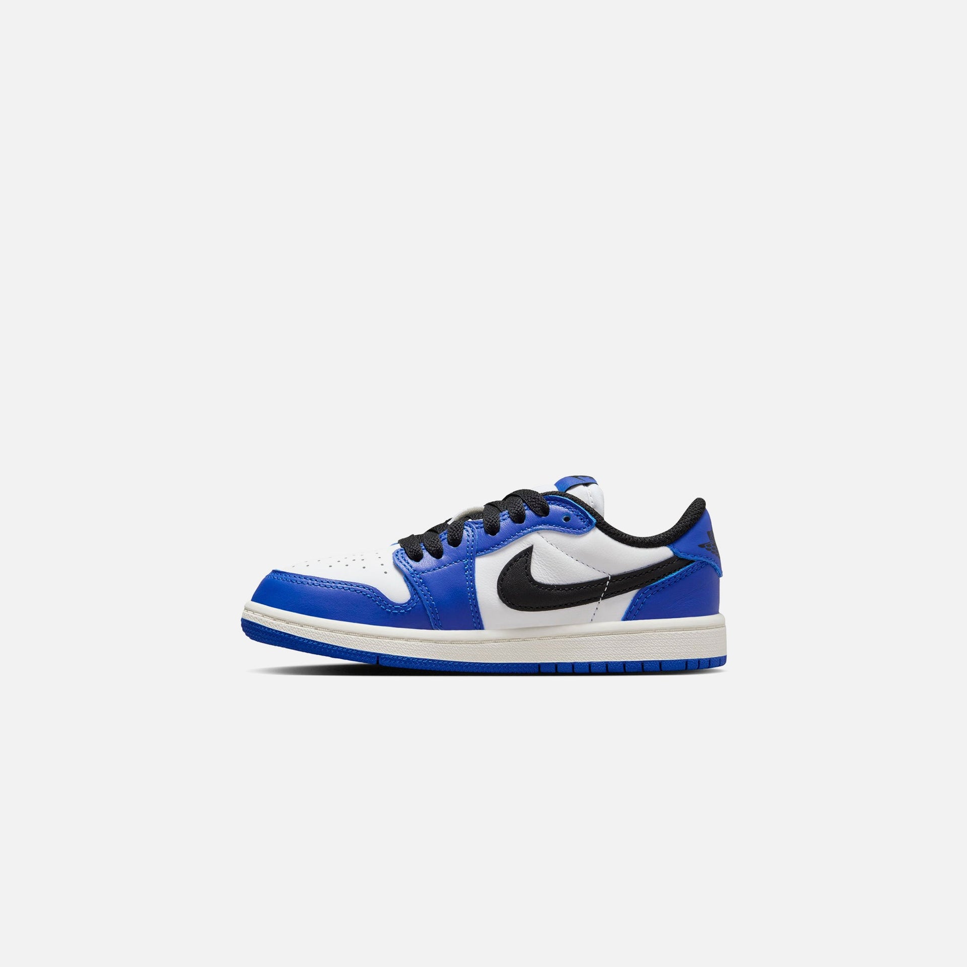 Jordan PS Air Jordan 1 Low OG - White / Black / Game Royal / Sail