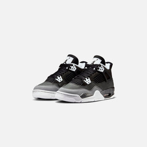 Jordan GS Air Jordan 4 Retro - Black / White / Cool Grey / Pure Platinum