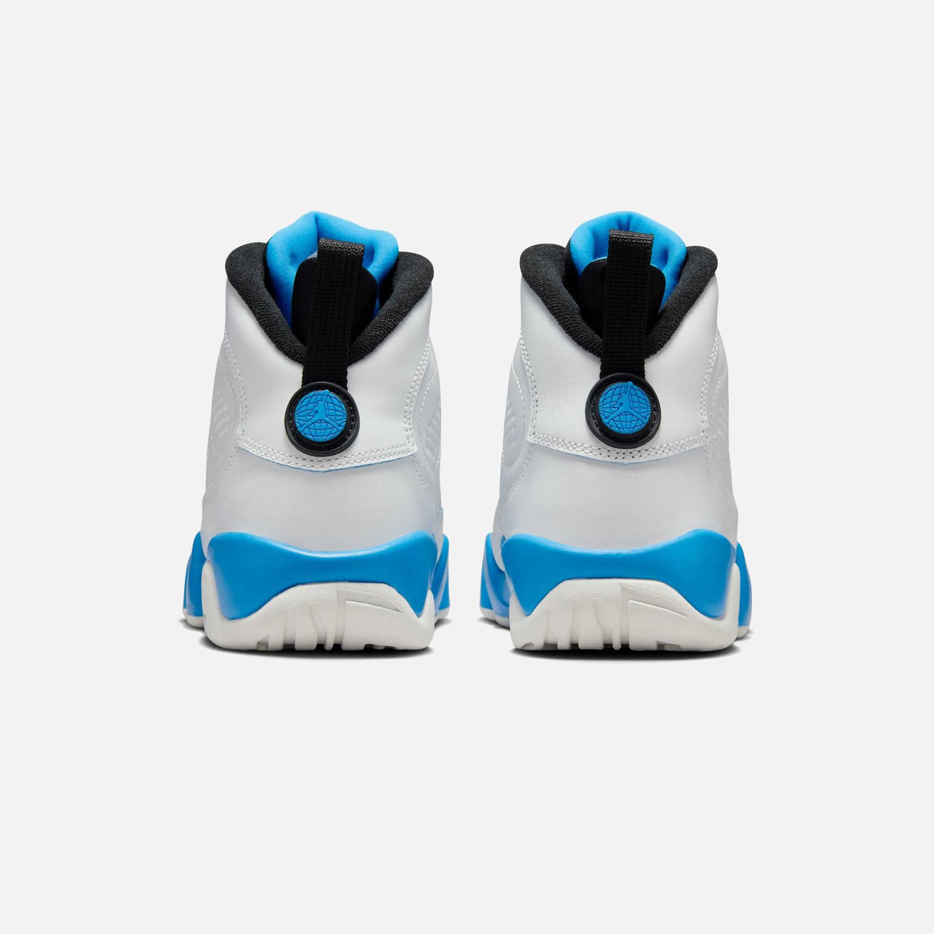 Jordan GS Air Jordan 9 Retro - Summit White / Black / Dark Powder Blue