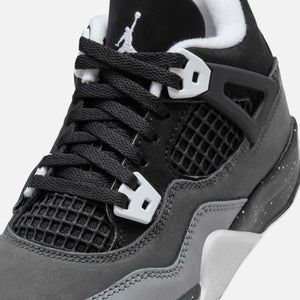 Jordan PS Air Jordan 4 Retro - Black / White / Cool Grey / Pure Platinum