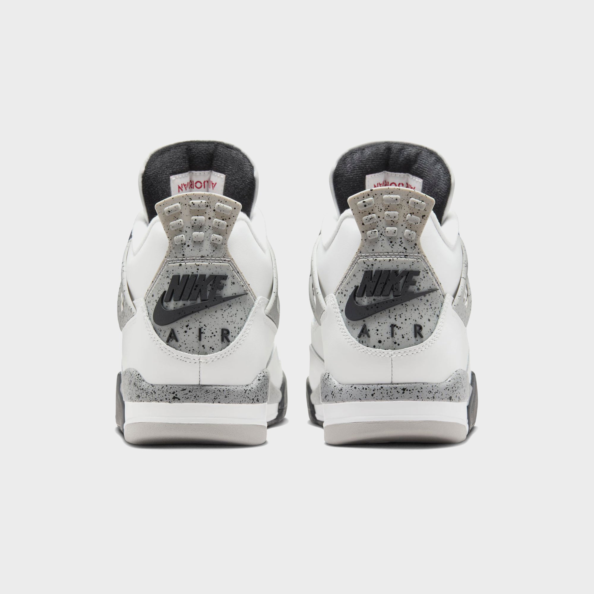 シューズ(男性用) AIR JORDAN 4 RETRO white/fire red tech Jordan Air Jordan 4 Retro - Summit White / Fire Red / Tech