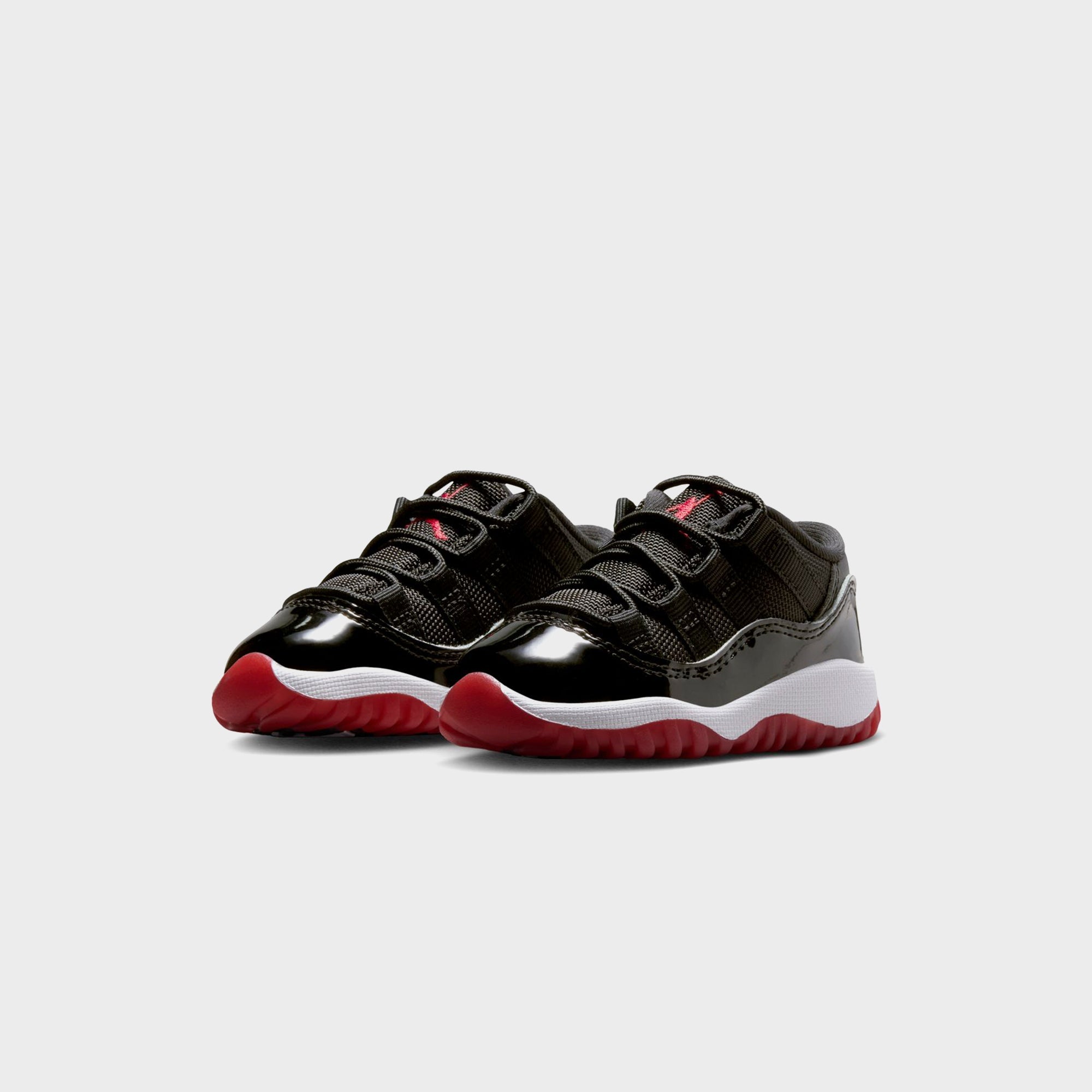 Jordan TD Air Jordan 11 Low - White / Varsity Red / Black – Kith