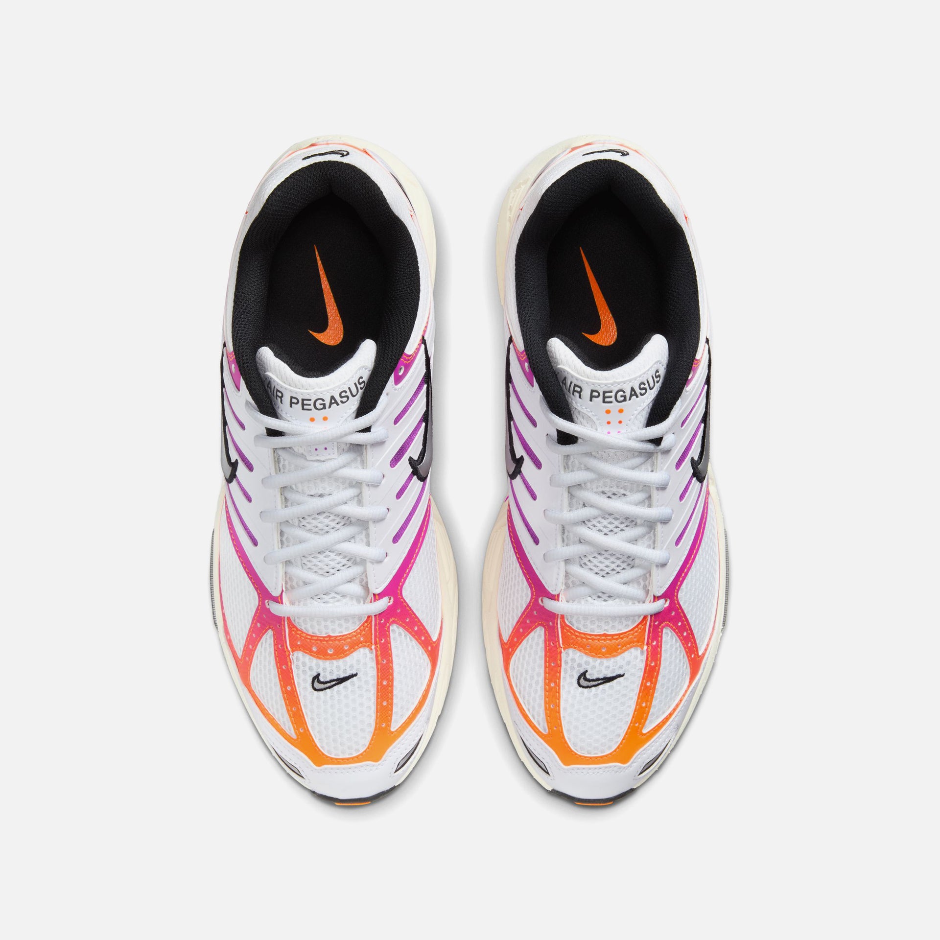 Nike Air WMNS Pegasus 2K5 - Edge White / Chrome / Total Orange / Hyper Violet