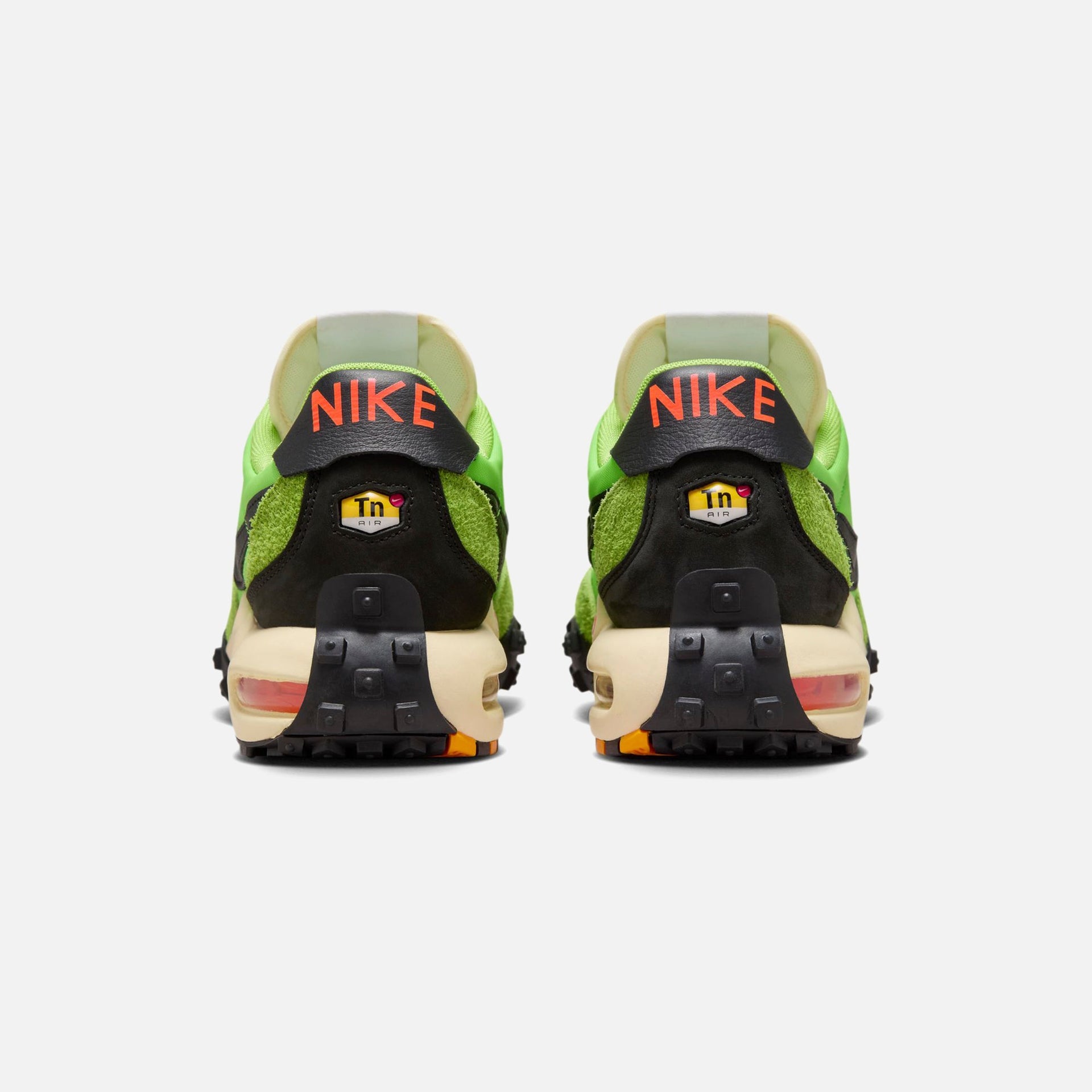 Nike Air Max Waffle SP - Action Green / Black / Orange