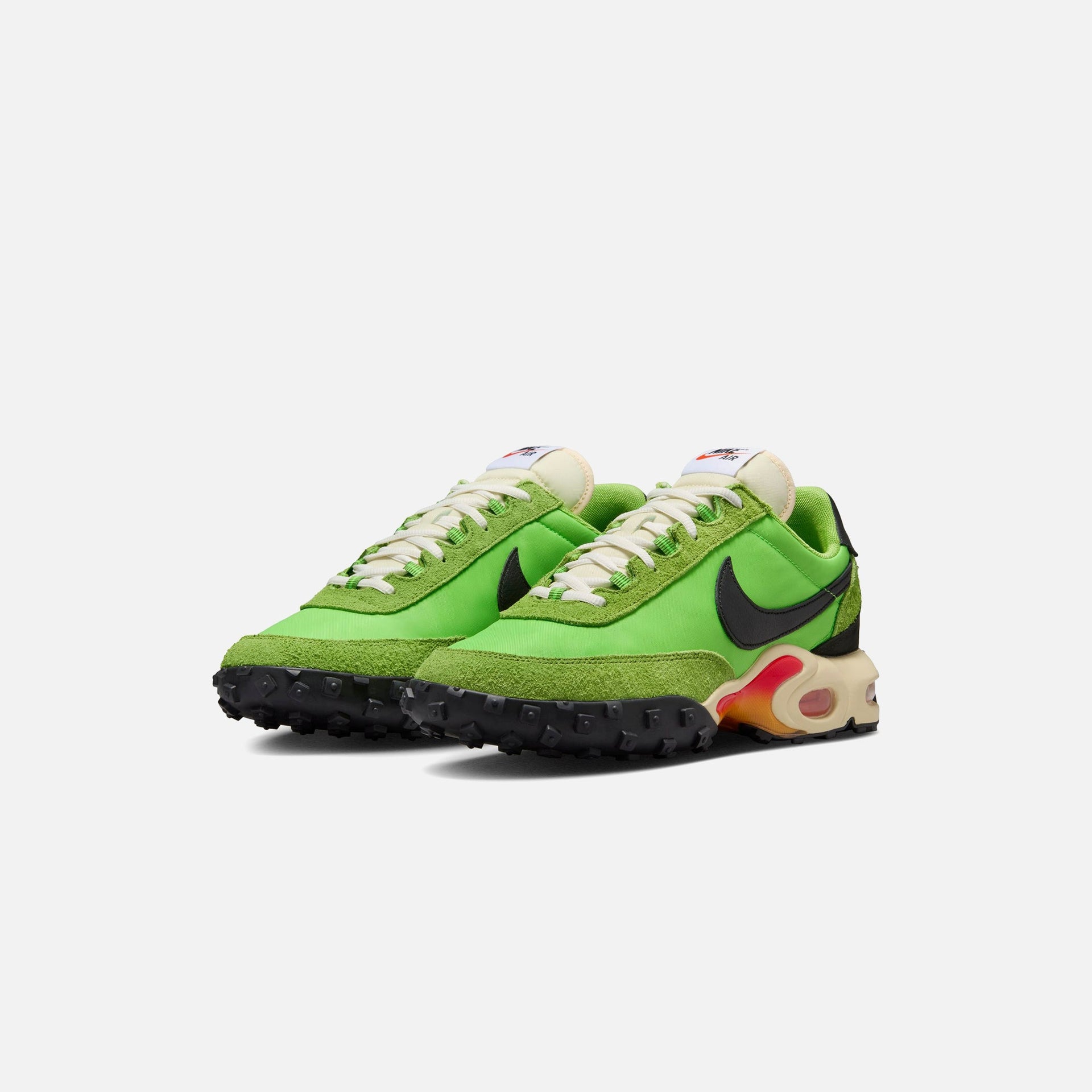 Nike Air Max Waffle SP - Action Green / Black / Orange