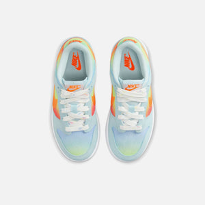 Nike PS Dunk Low - Glacier Blue / Light Lemon Twist / Aquarius Blue / Total Orange