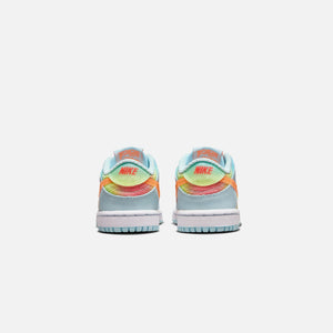 Nike Toddler Dunk Low - Glacier Blue / Total Orange / Light Lemon