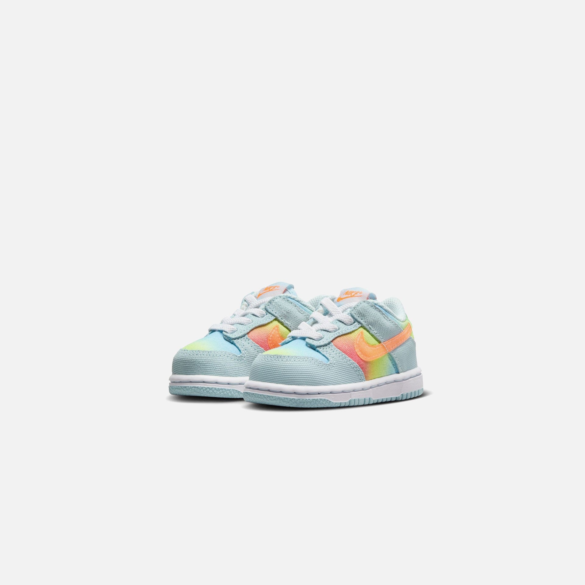 Nike Toddler Dunk Low - Glacier Blue / Total Orange / Light Lemon