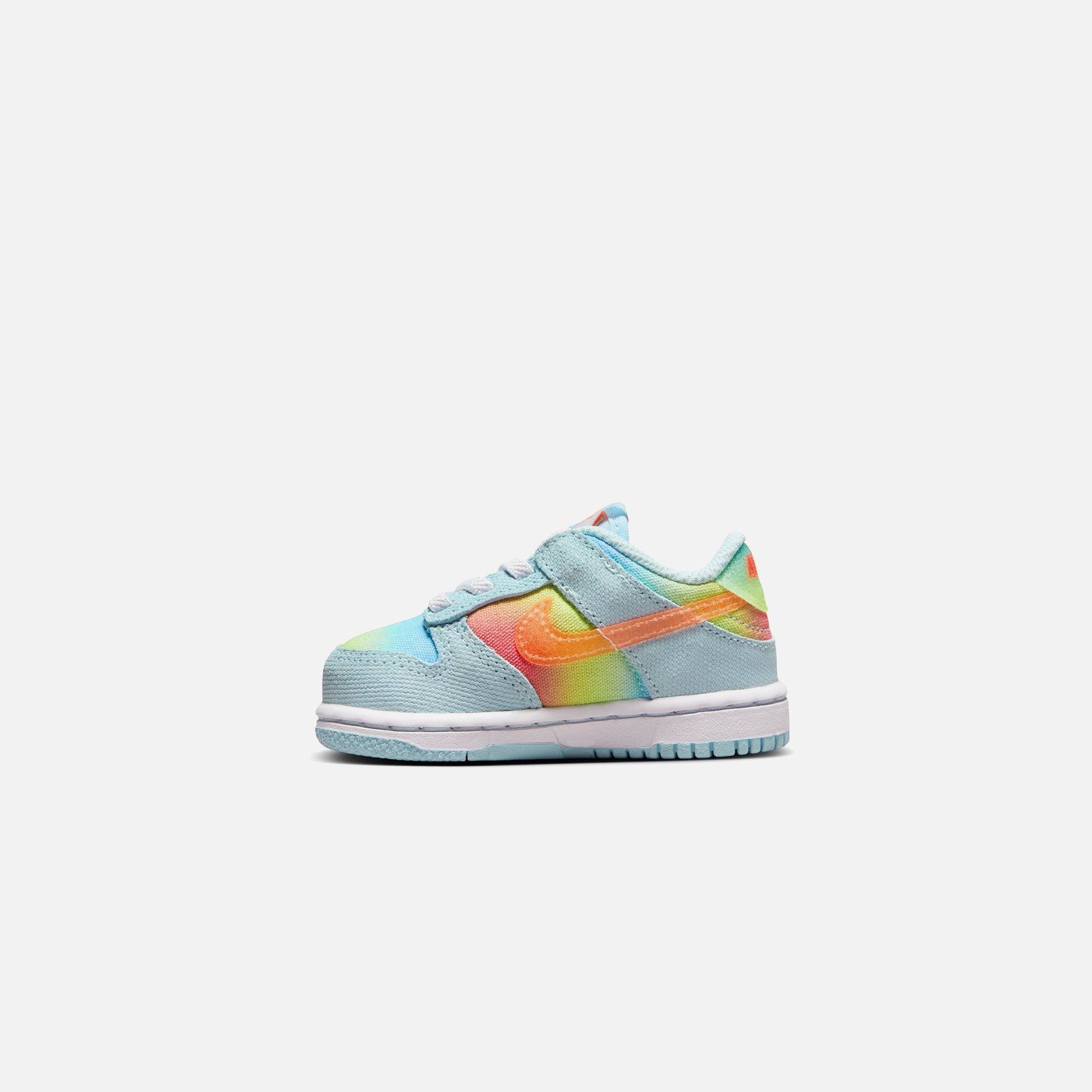 Nike Toddler Dunk Low - Glacier Blue / Total Orange / Light Lemon