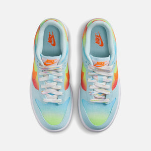 Nike GS Dunk Low - Glacier Blue / Light Lemon Twist / Aquarius Blue / Total Orange