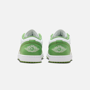 Air Jordan 1 Low SE - White / Chlorophyll / Lightening