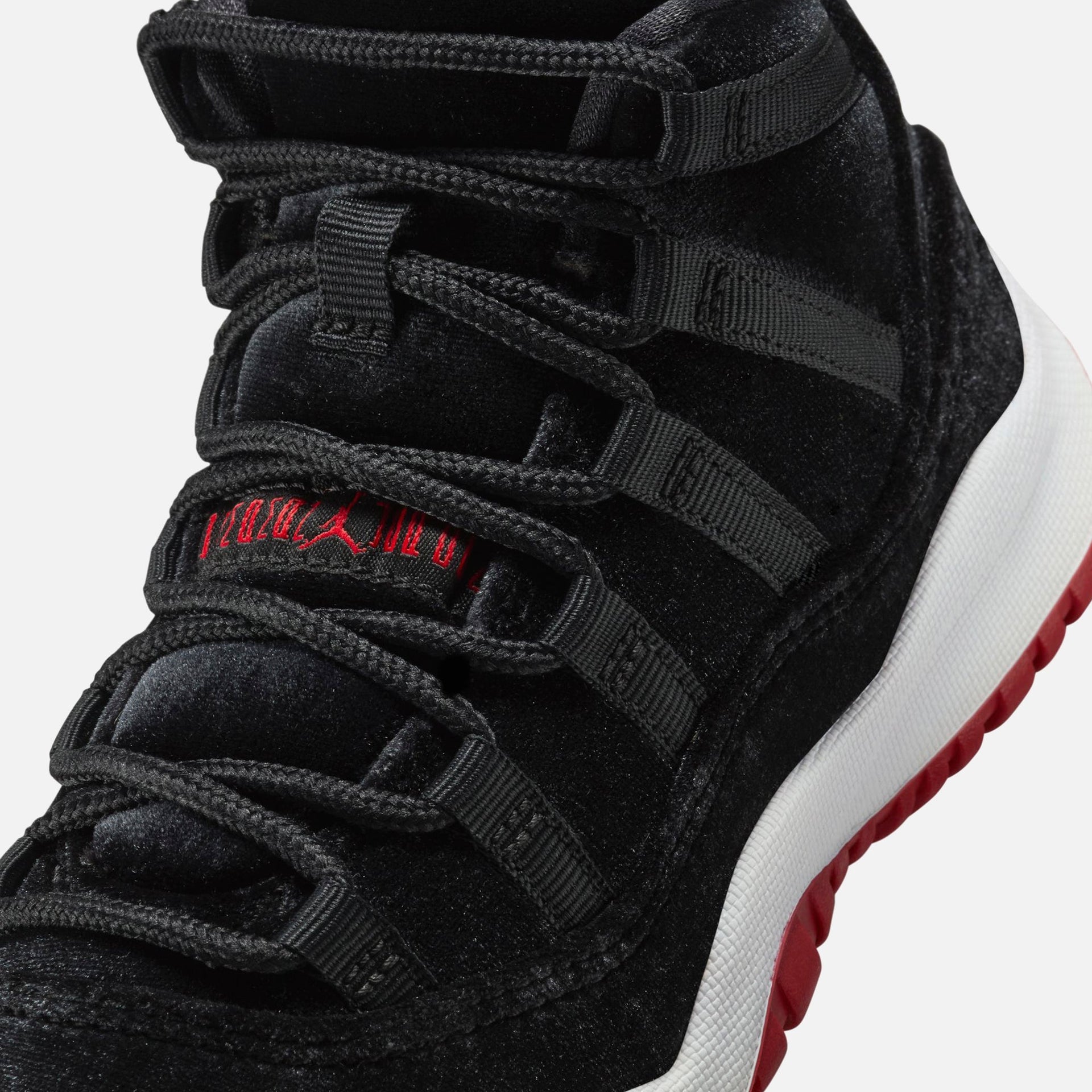 Jordan TD Air Jordan 11 Retro- Black / Gym Red / White