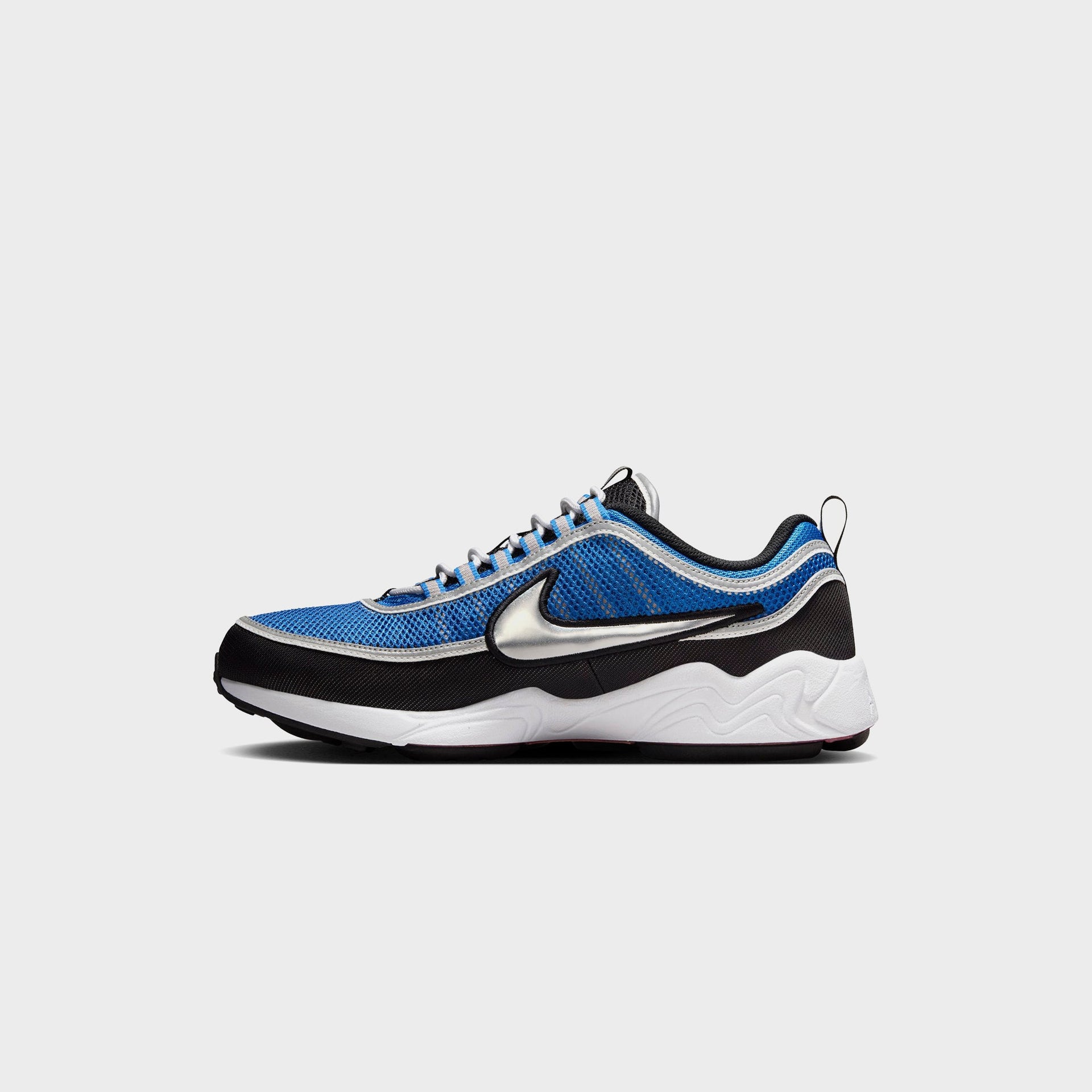 Nike Air Zoom Spiridon - Signal Blue / Metallic Luster / Black / White / University Red