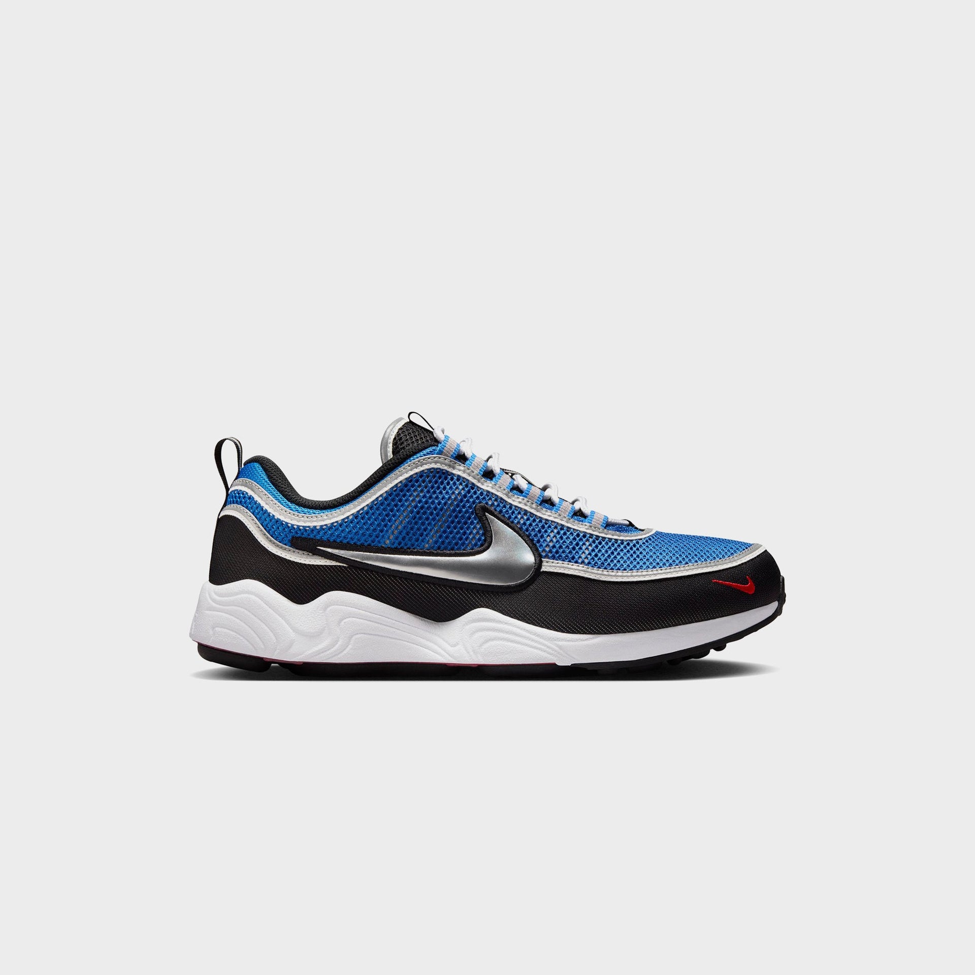 Nike Air Zoom Spiridon - Signal Blue / Metallic Luster / Black / White / University Red