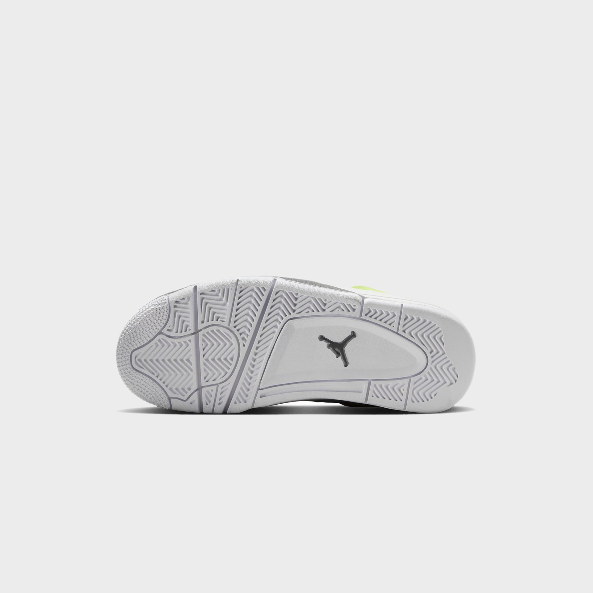 Jordan GS Air Jordan 4 Retro - White / Light Lemon Twist / Light Graphite