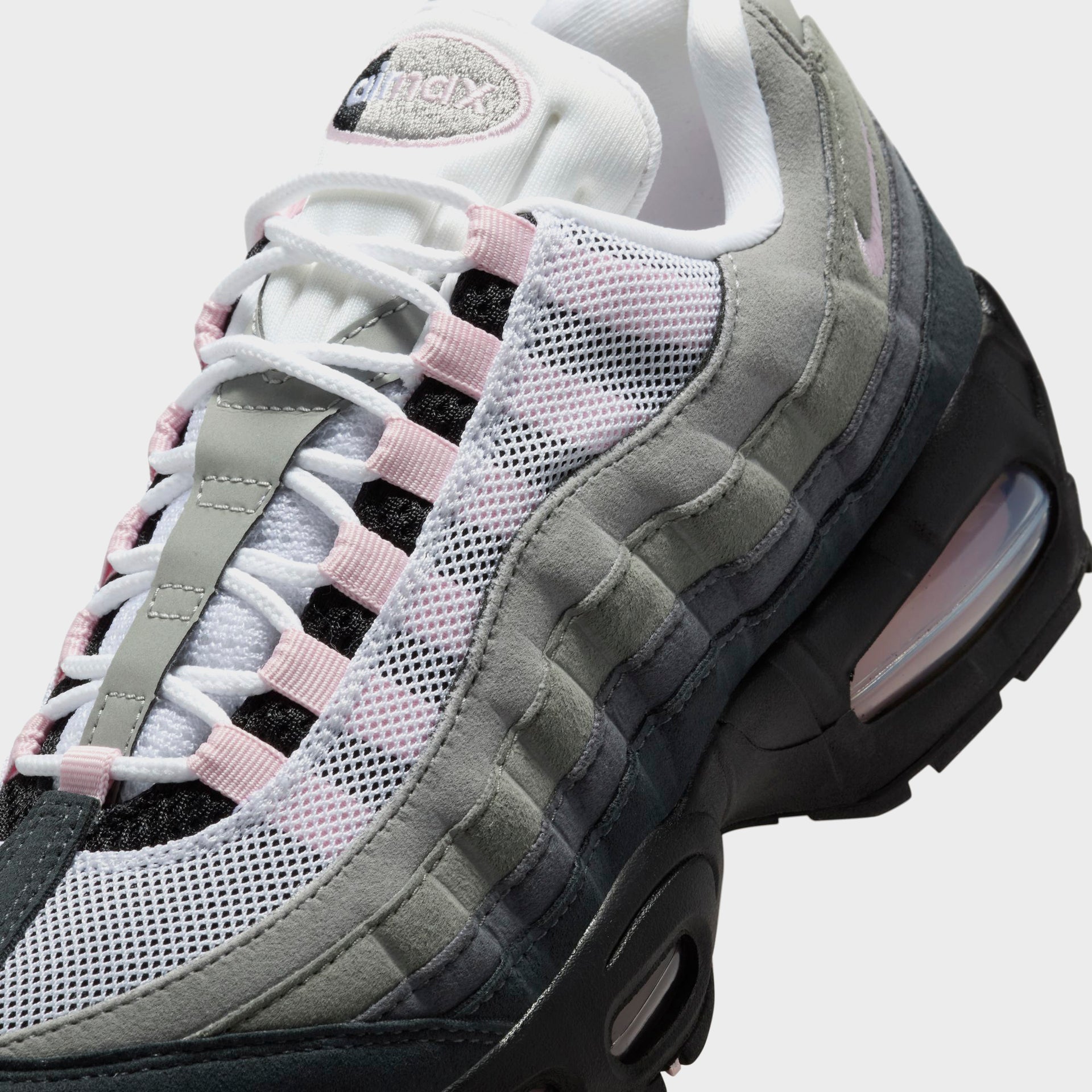 Nike Women's Air Max 95 OG - Black / Pink Foam / White / Reflective Silver