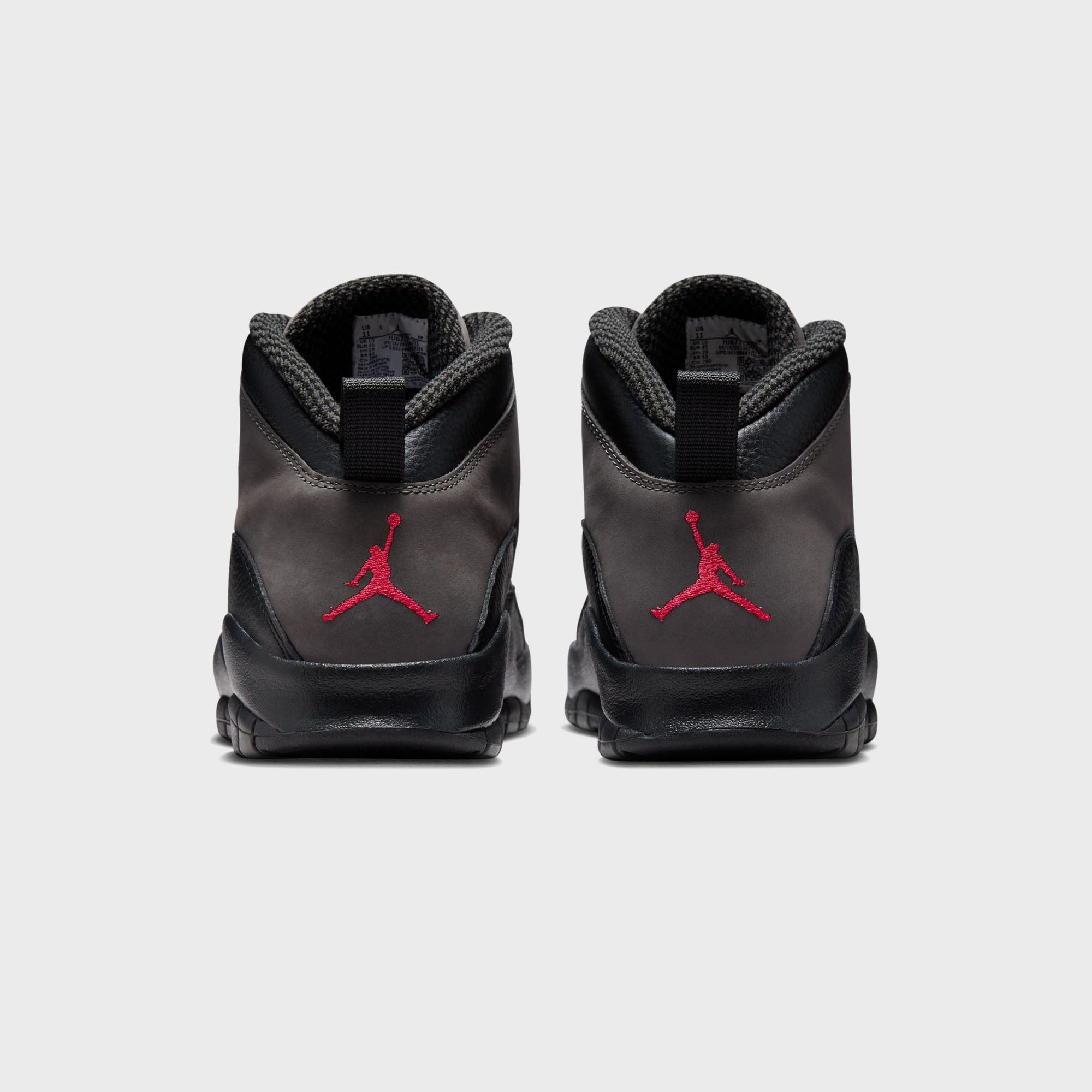 Jordan Air Jordan 10 Retro - Charred Grey / True Red / Black