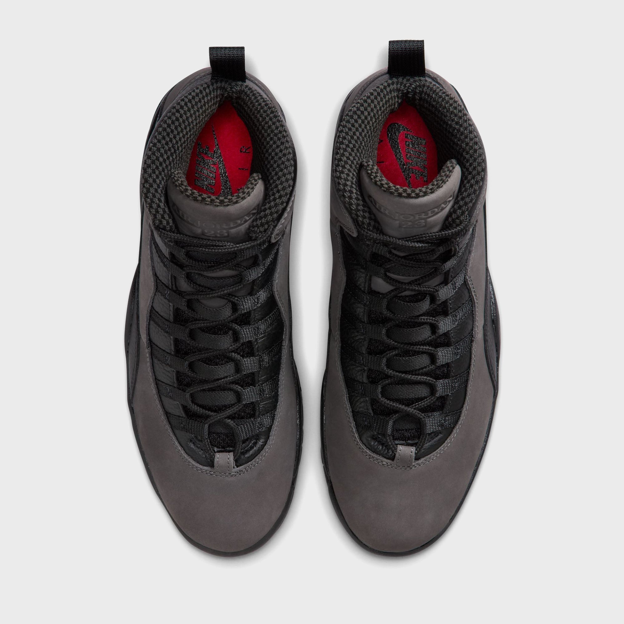 Jordan Air Jordan 10 Retro - Charred Grey / True Red / Black