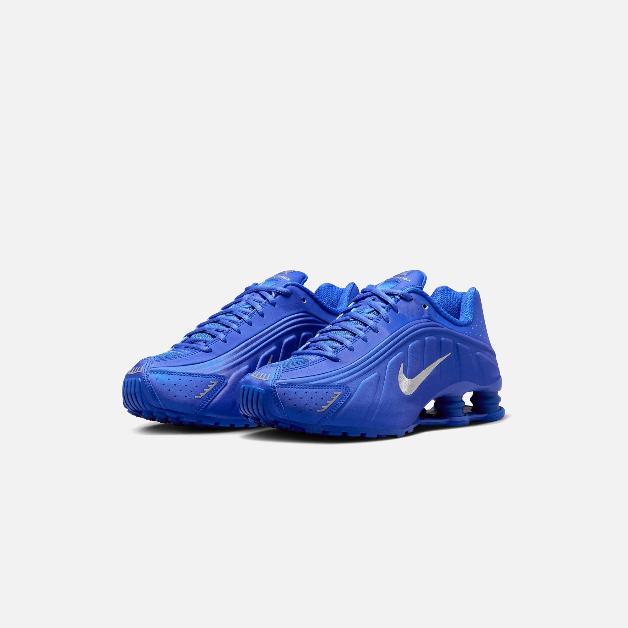 NIKE SHOX R4 WMNS Racer Blue 28cm ショックス Nike Shox R4 Racer Blue Metallic Silver (Women's) - HJ7303