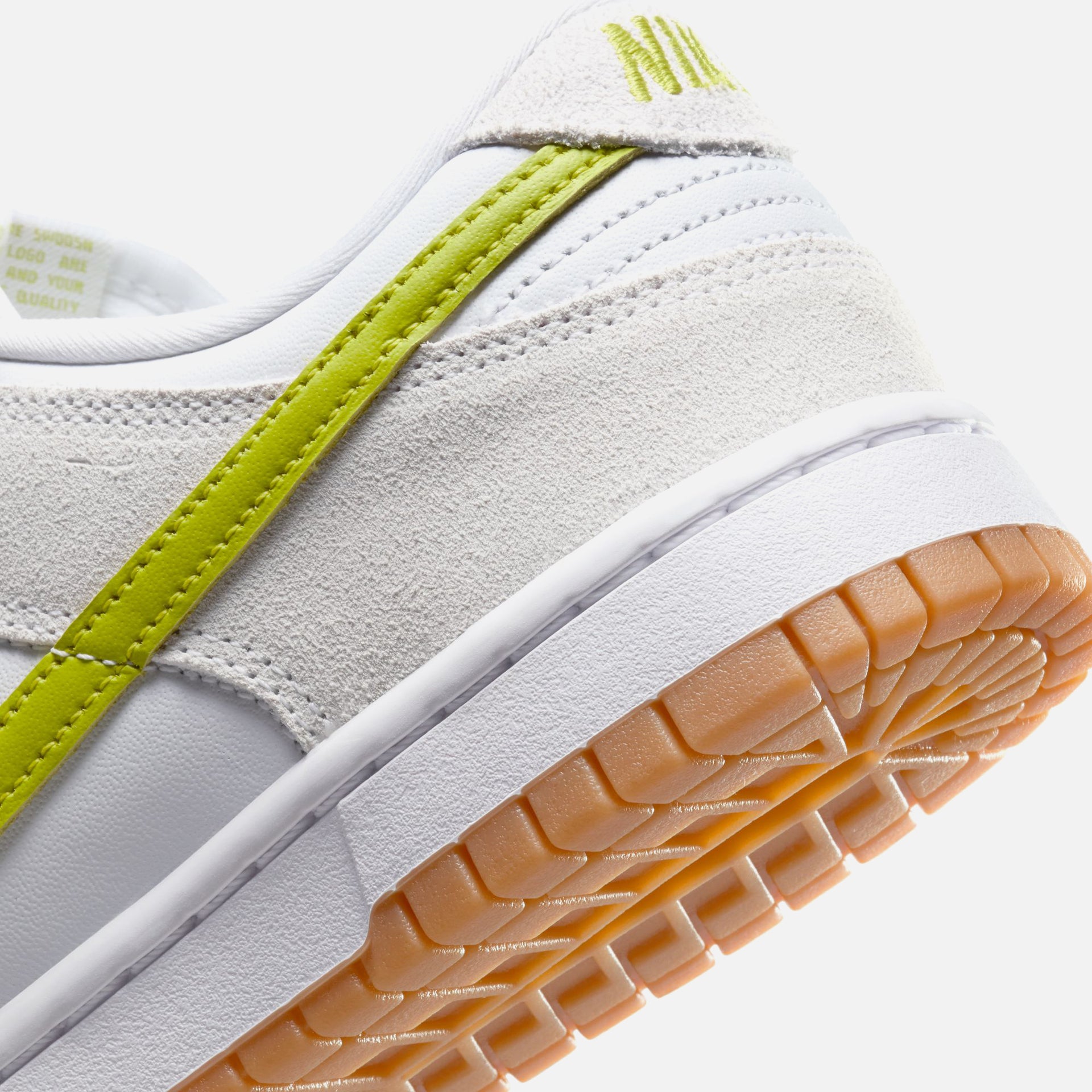 Nike WMNS Dunk Low AH - Sail / Bright Cactus / Gum Yellow