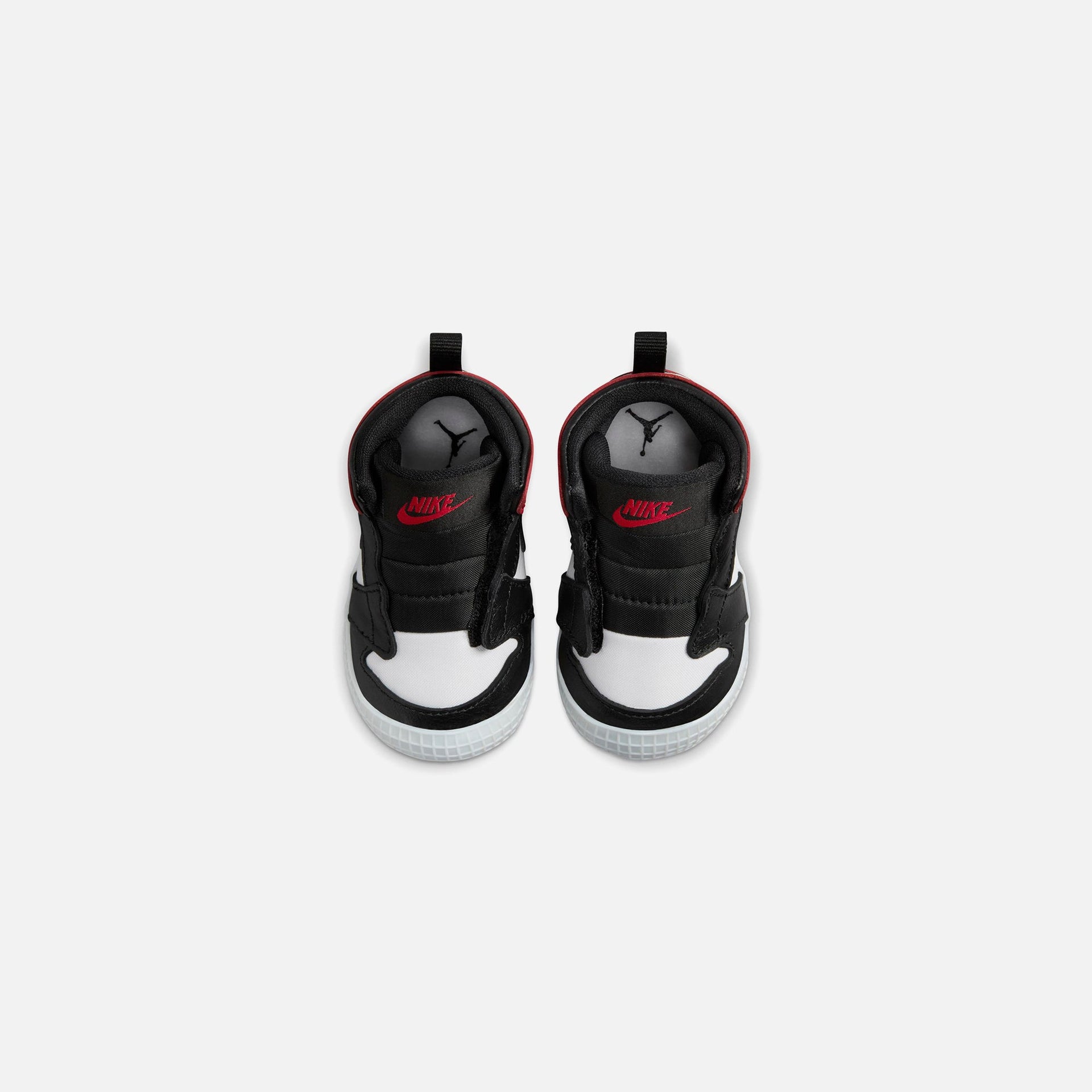 Jordan Air Jordan 1 Crib Bootie - Black / Black / Varsity Red / White