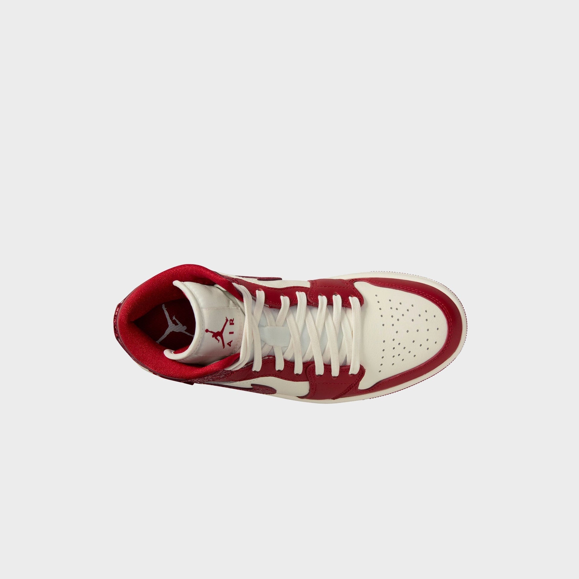 Nike Air Jordan 1 Mid - Sail / Team Red / Varsity Red