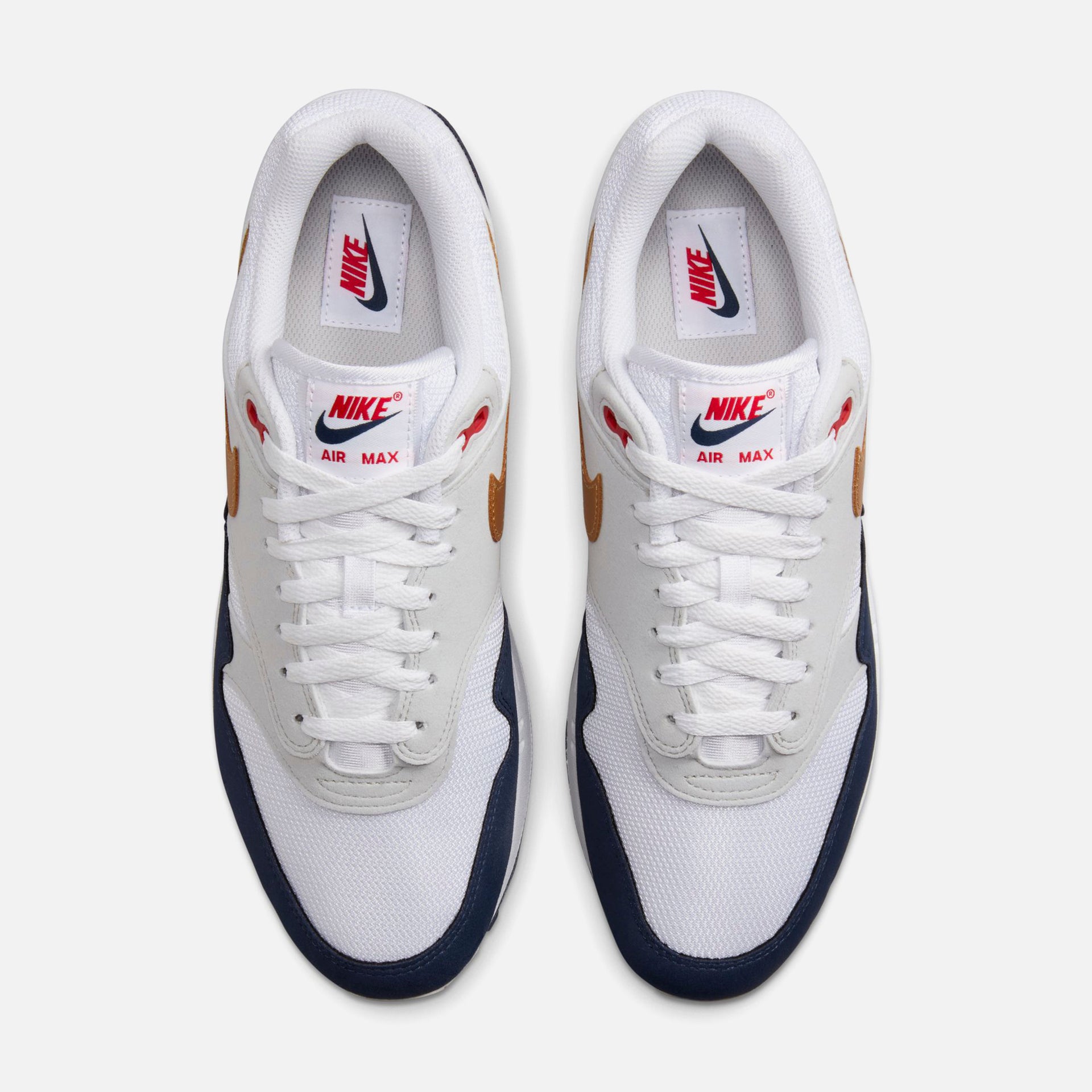 Nike Air Max 1 SC - Obsidian / Metallic Gold / White / Light Smoke