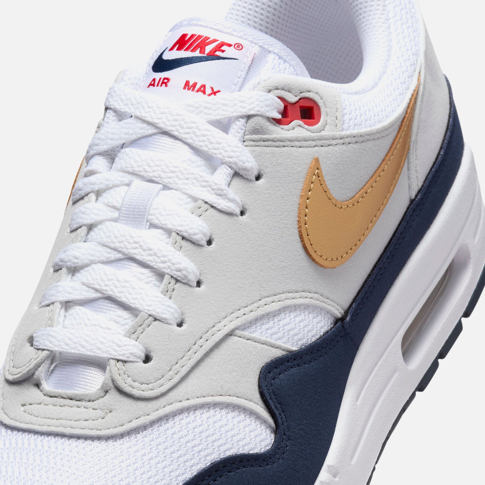 Nike Air Max 1 SC - Obsidian / Metallic Gold / White / Light Smoke