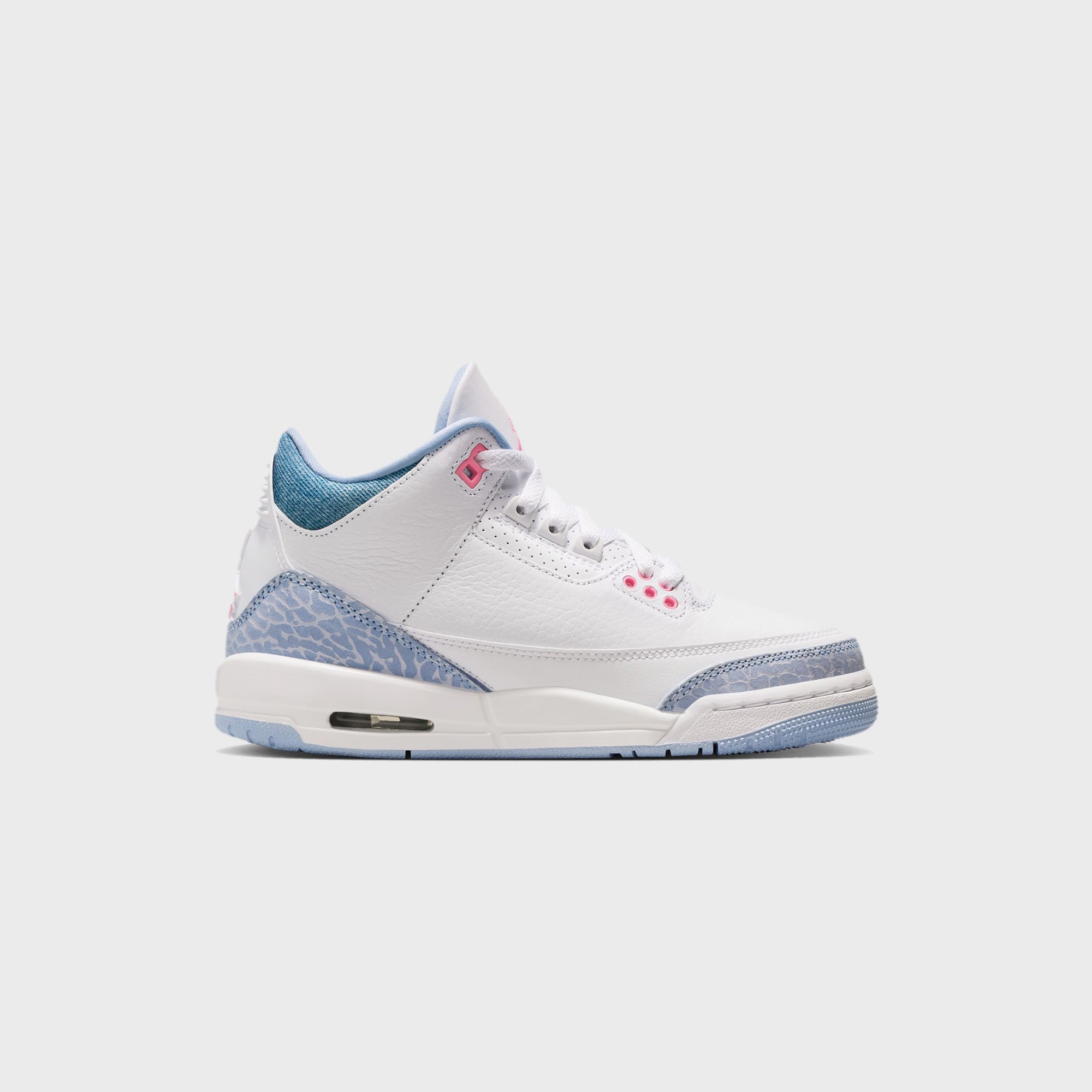 ジャ3 Jerry Been 25.5 Nike GS Air Jordan 3 Retro - White / Cobalt Bliss / Football grey